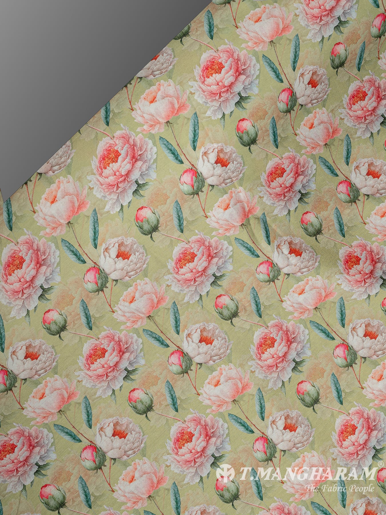 Green Cotton Fabric - EC11696