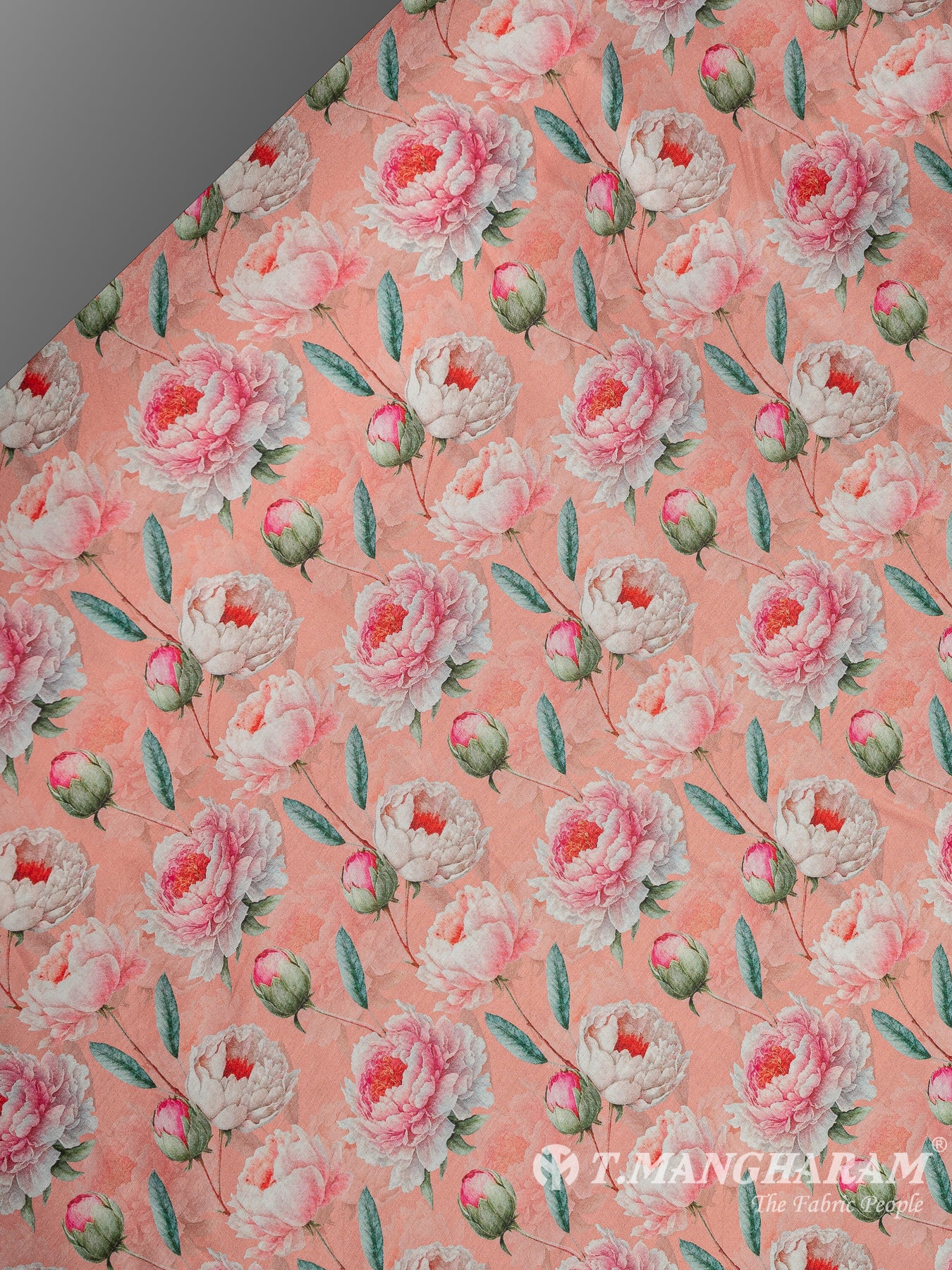 Peach Cotton Fabric - EC11697