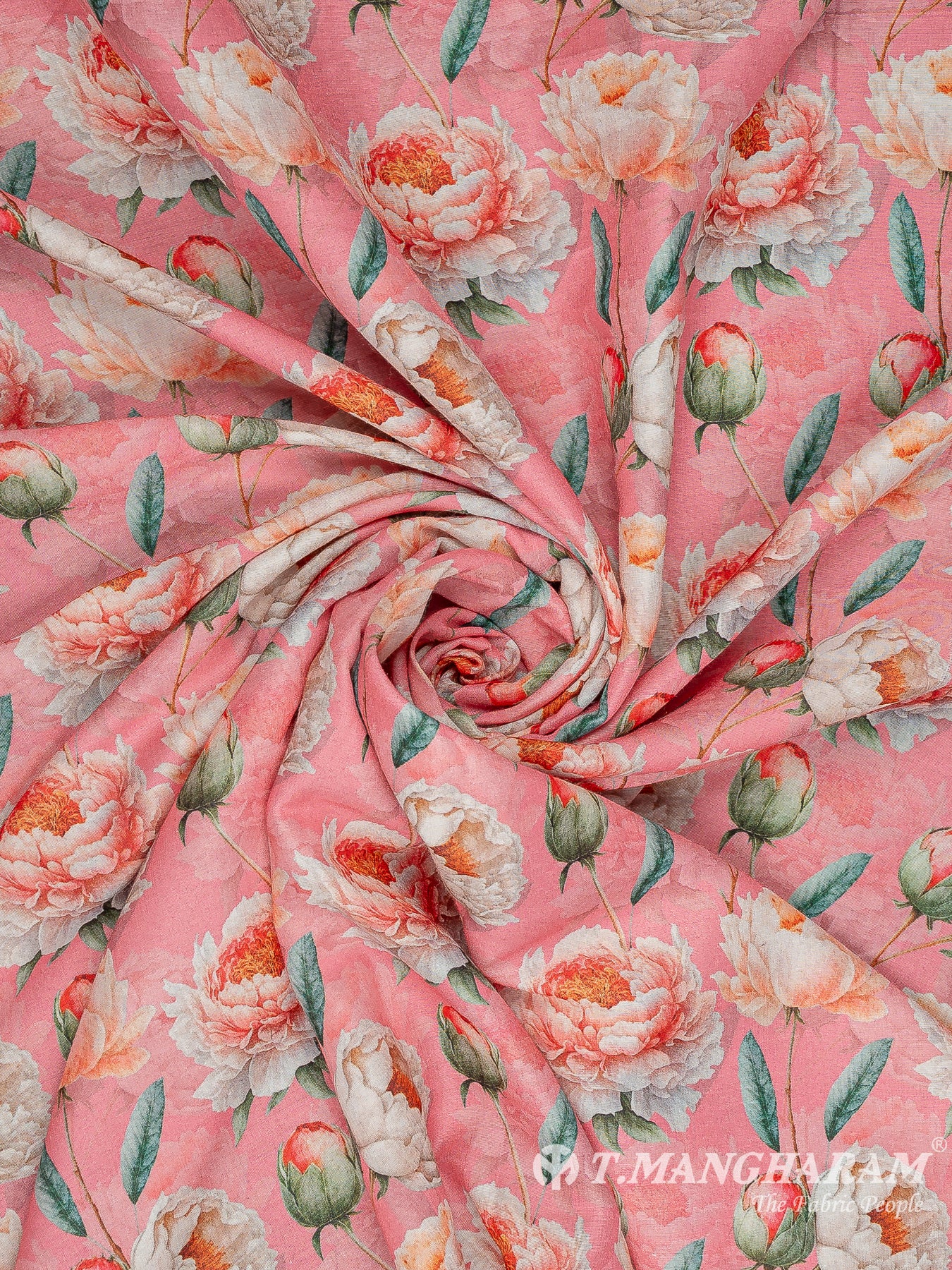 Pink Cotton Fabric - EC11700