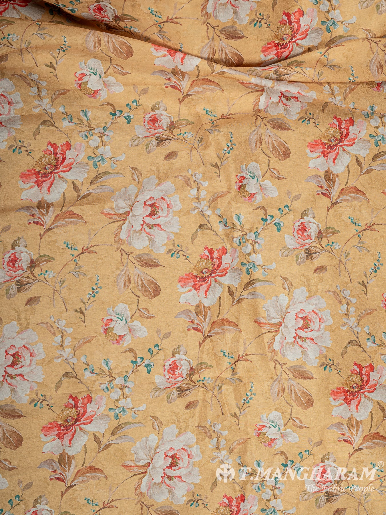 Beige Cotton Fabric - EC11704