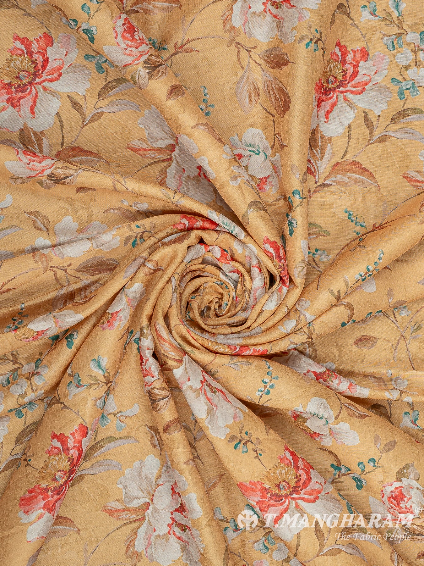 Beige Cotton Fabric - EC11704