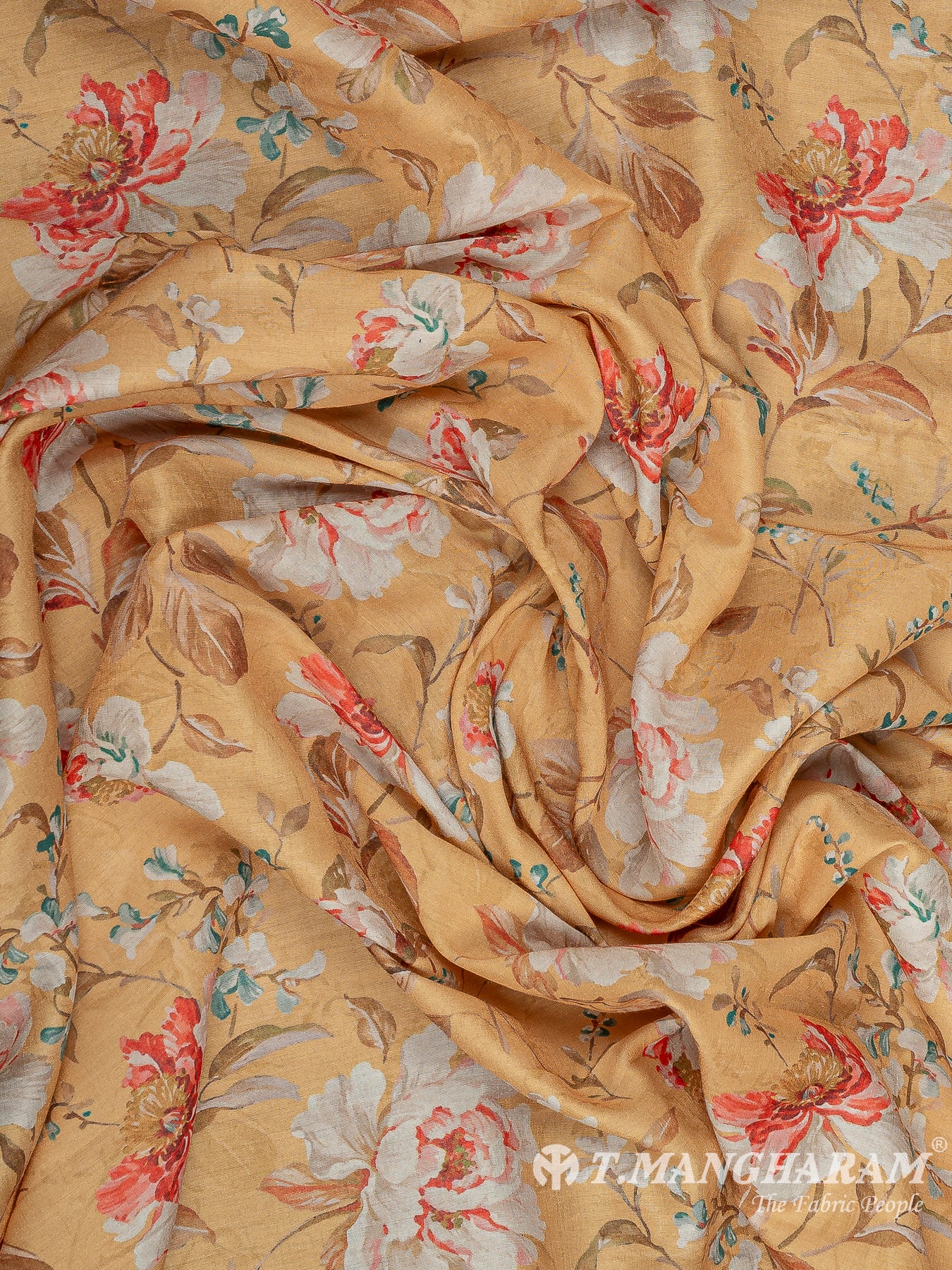 Beige Cotton Fabric - EC11704