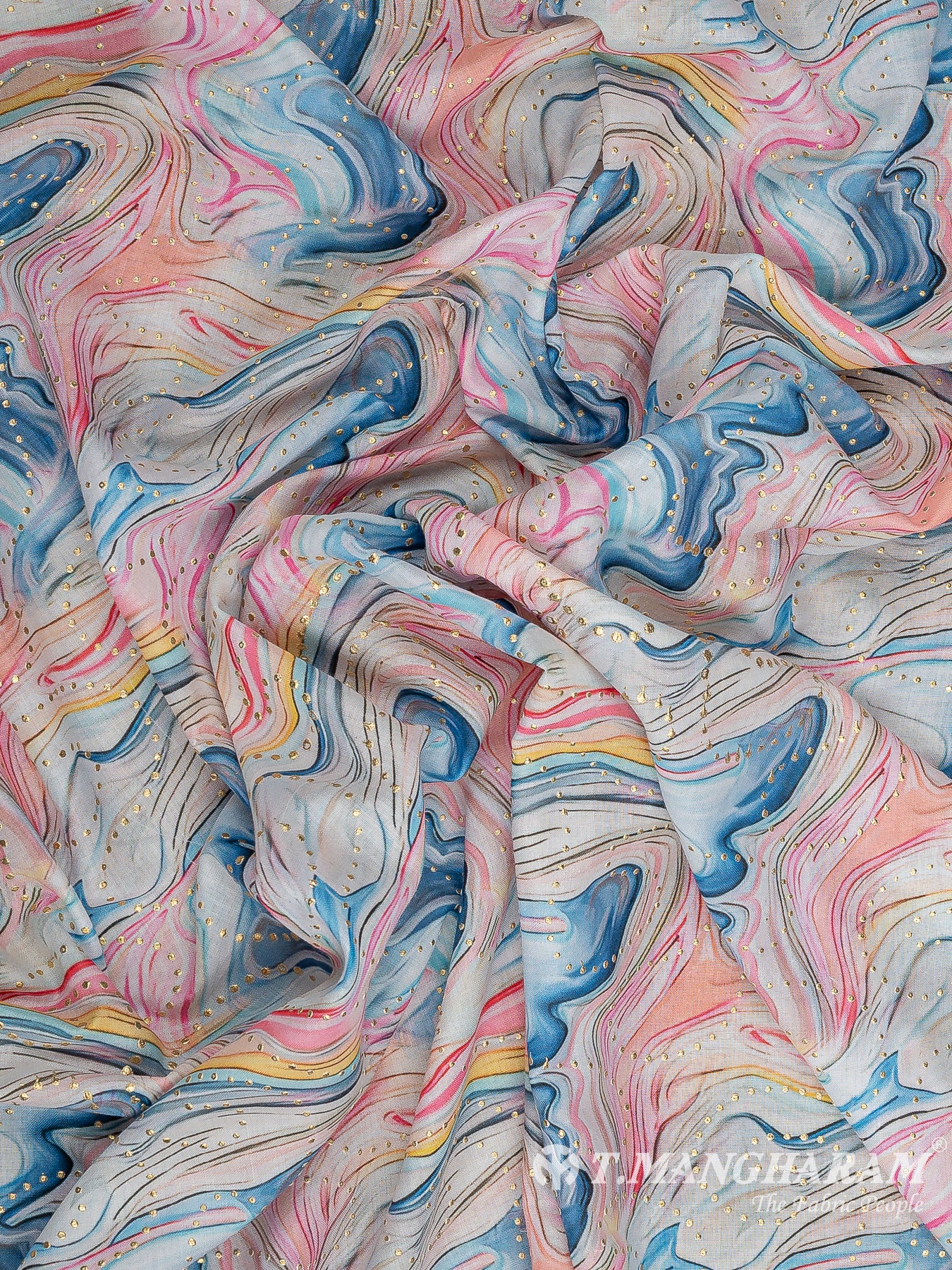 Multicolor Cotton Fabric - EB8768