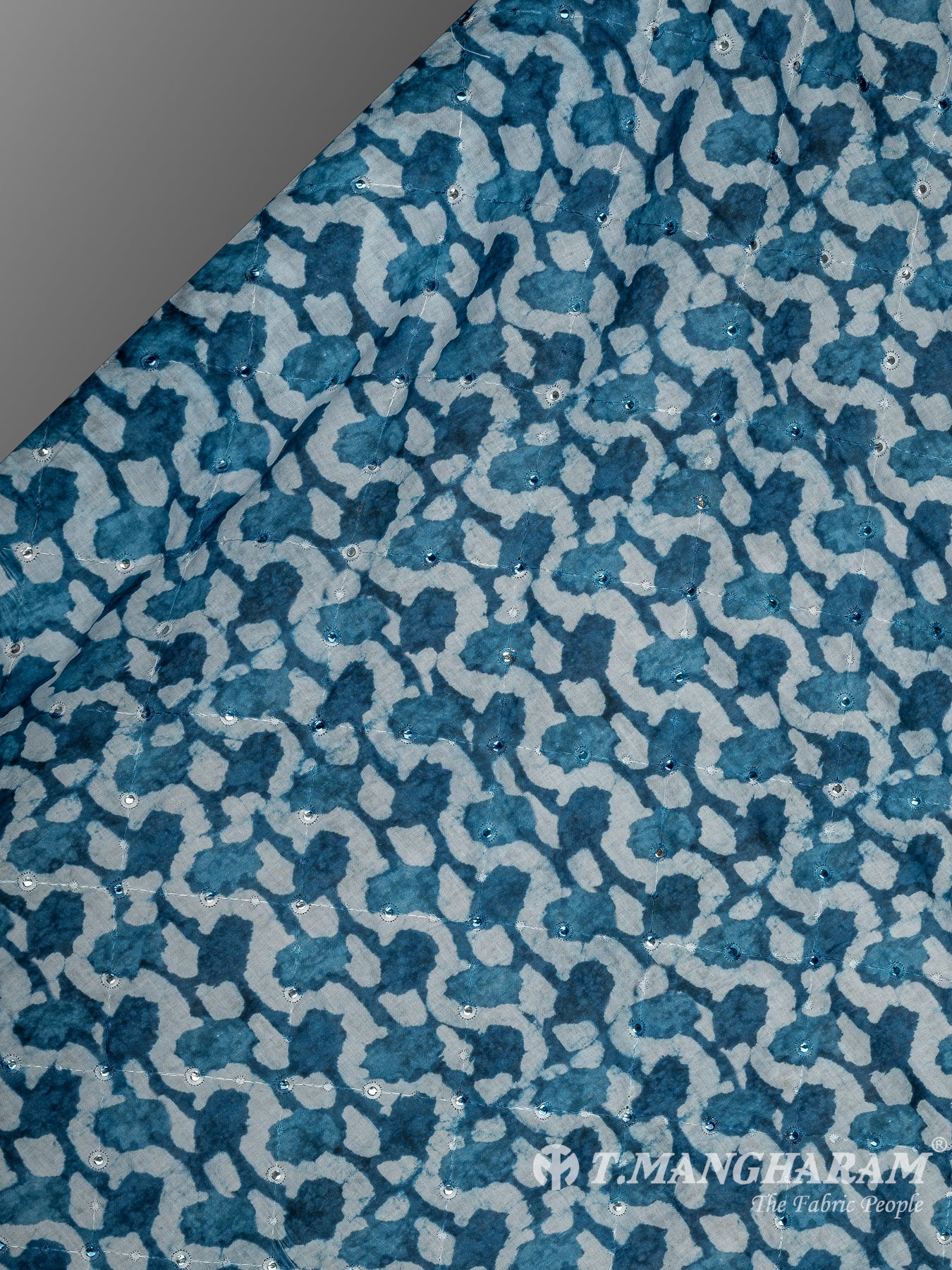 Blue Cotton Fabric - EB8778