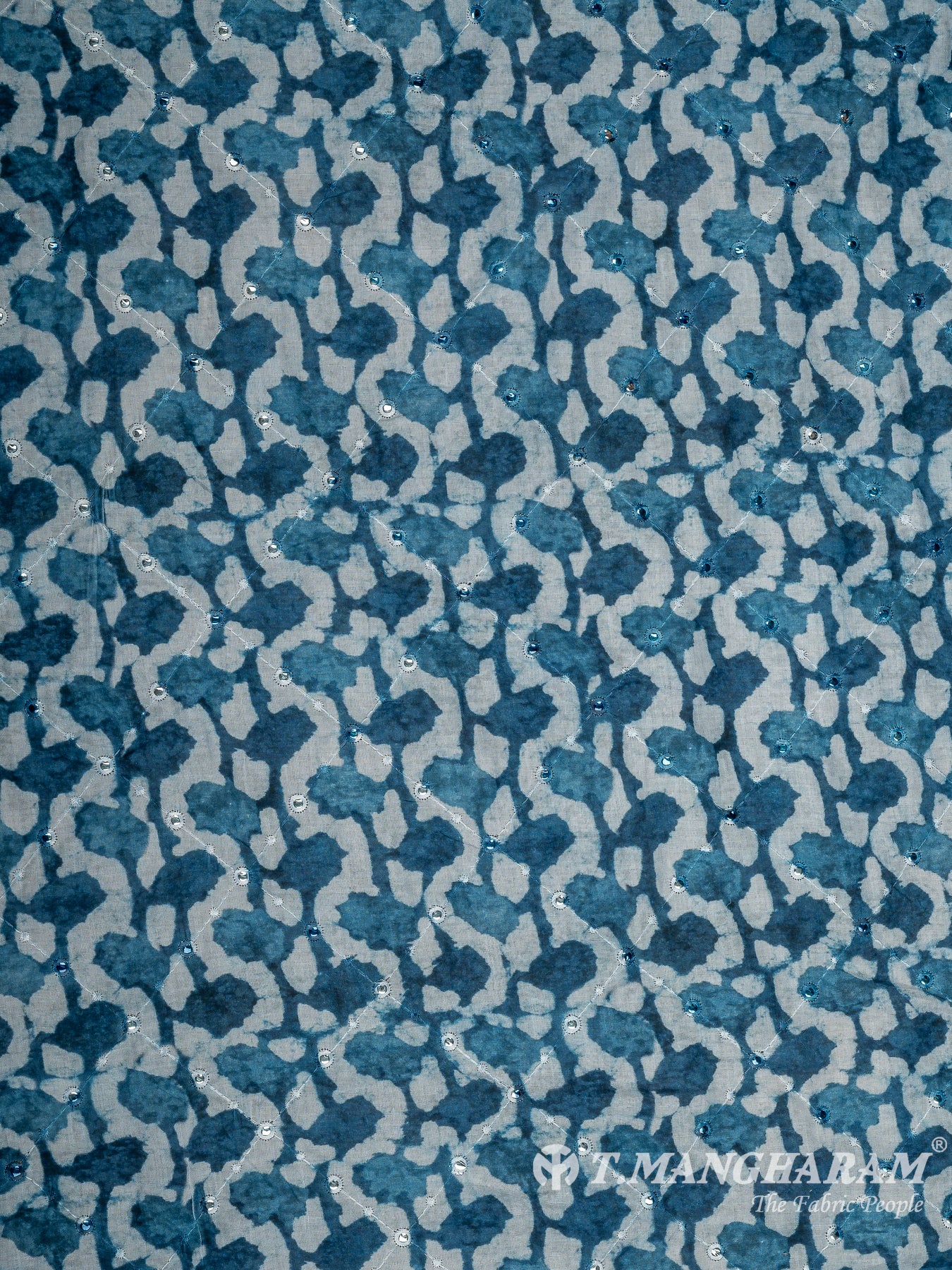 Blue Cotton Fabric - EB8778