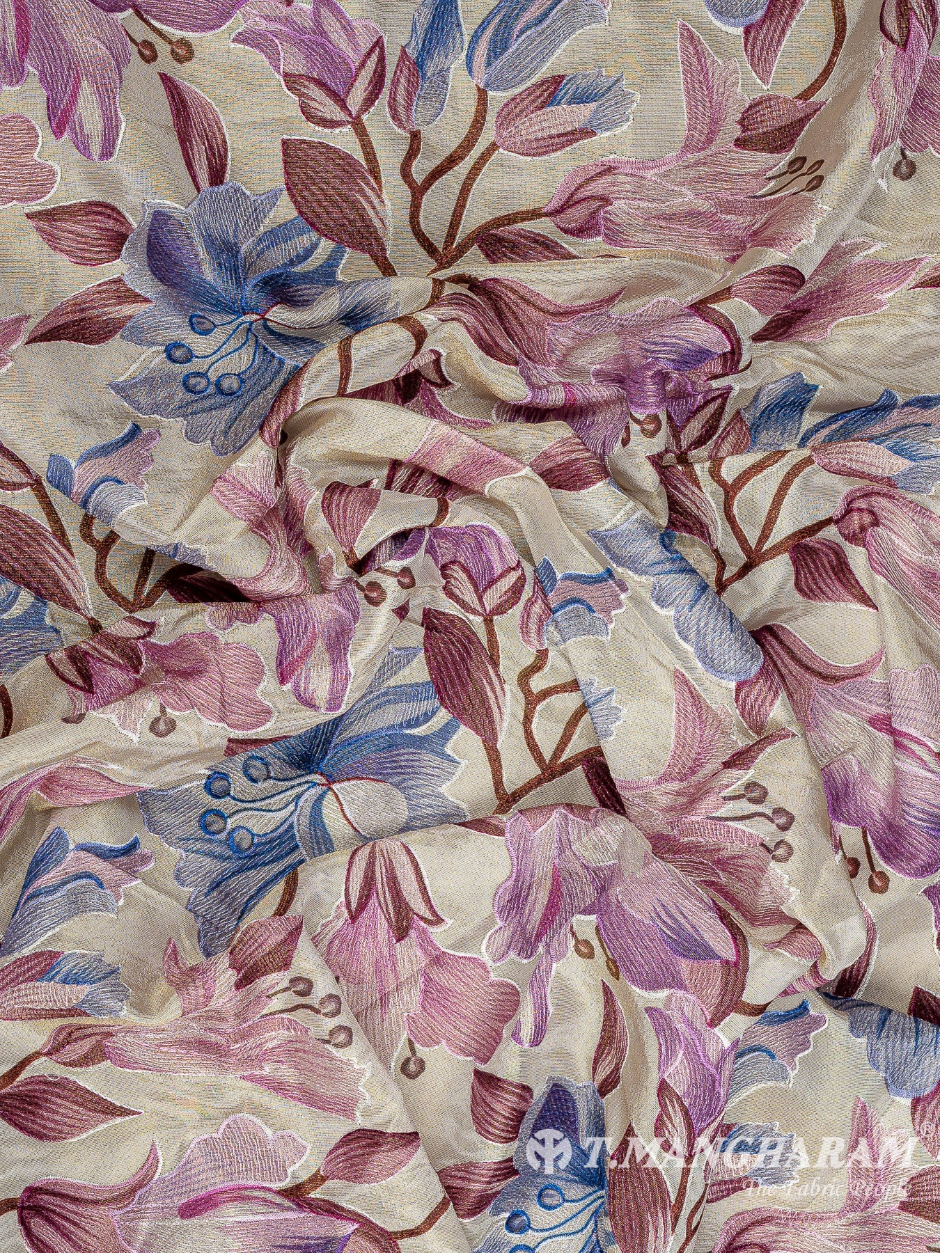 Cream Tissue Fabric - EB8868