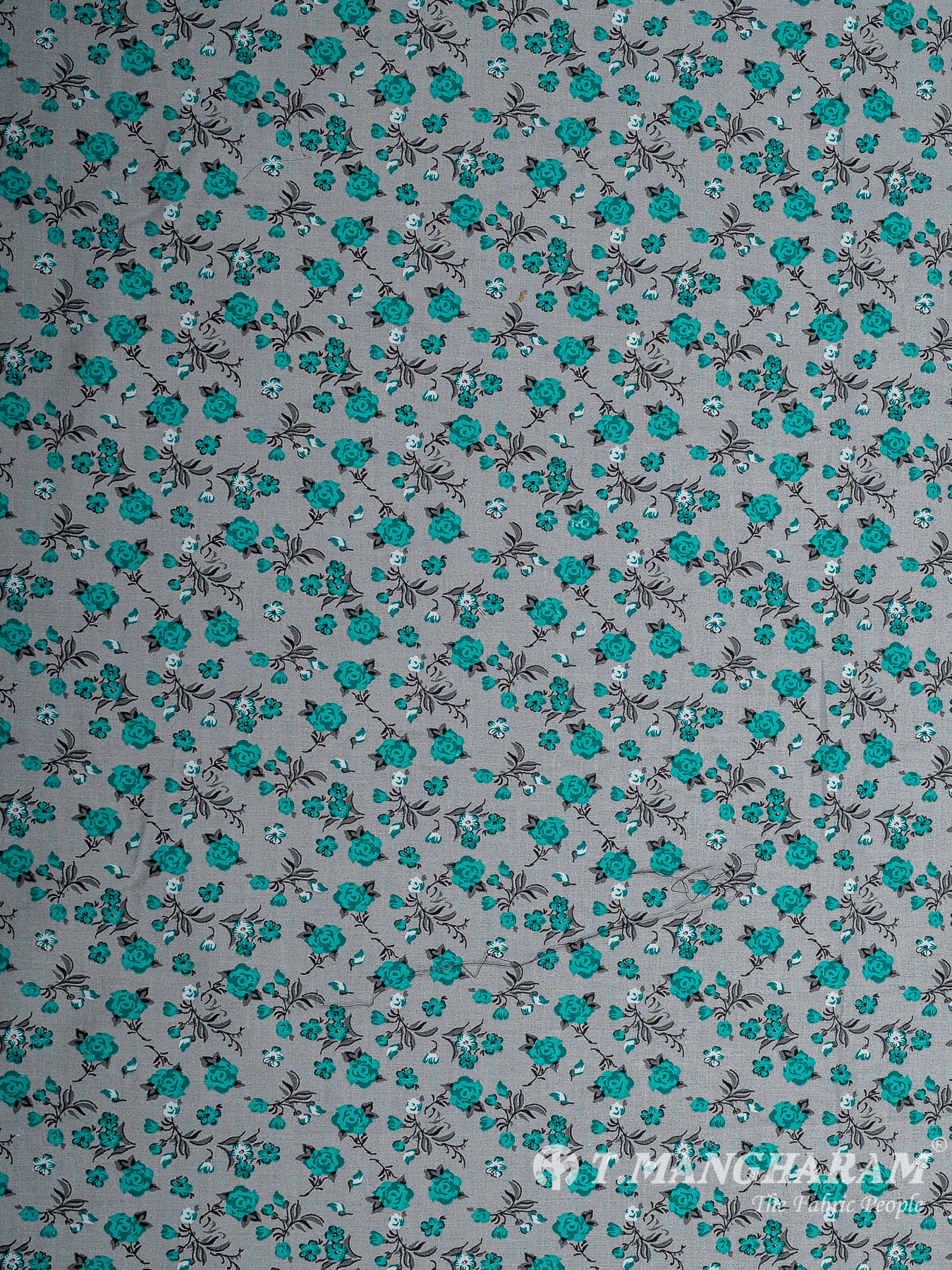 Grey Cotton Fabric - EA3795 view-3