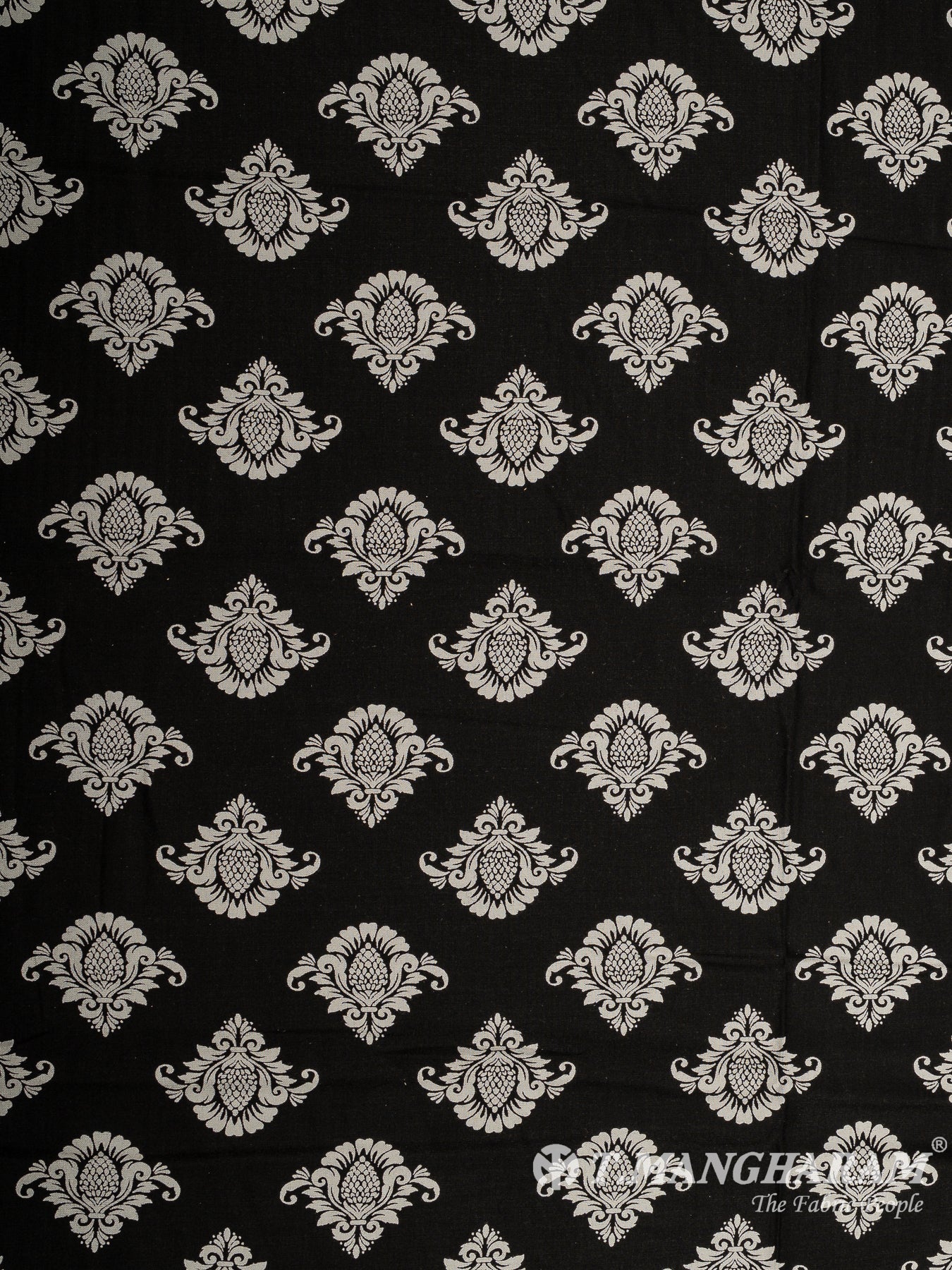 Black Cotton Fabric - EA3800 view-3