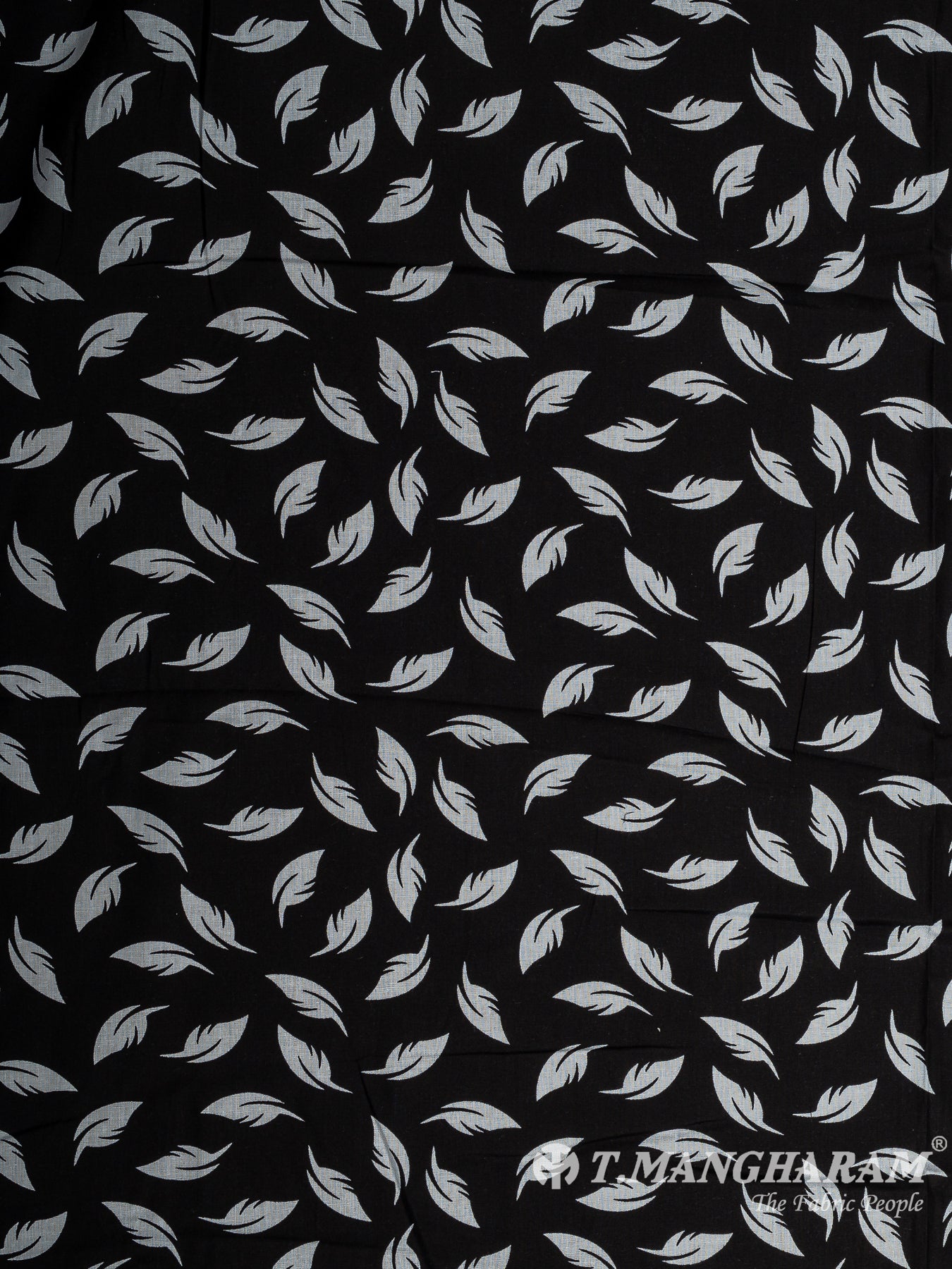 Black Cotton Fabric - EA3821