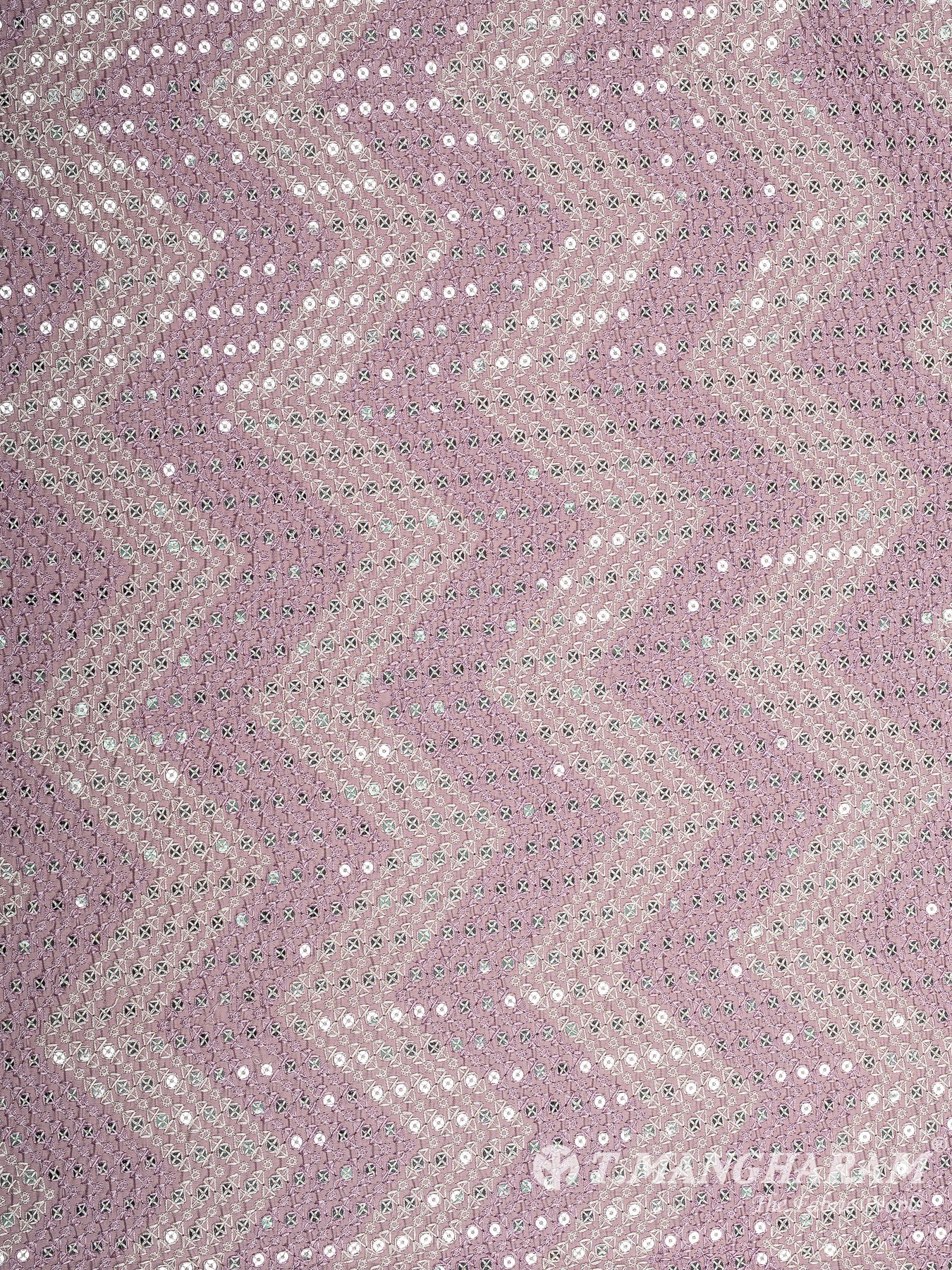 Violet Raw Silk Fabric - EA3734