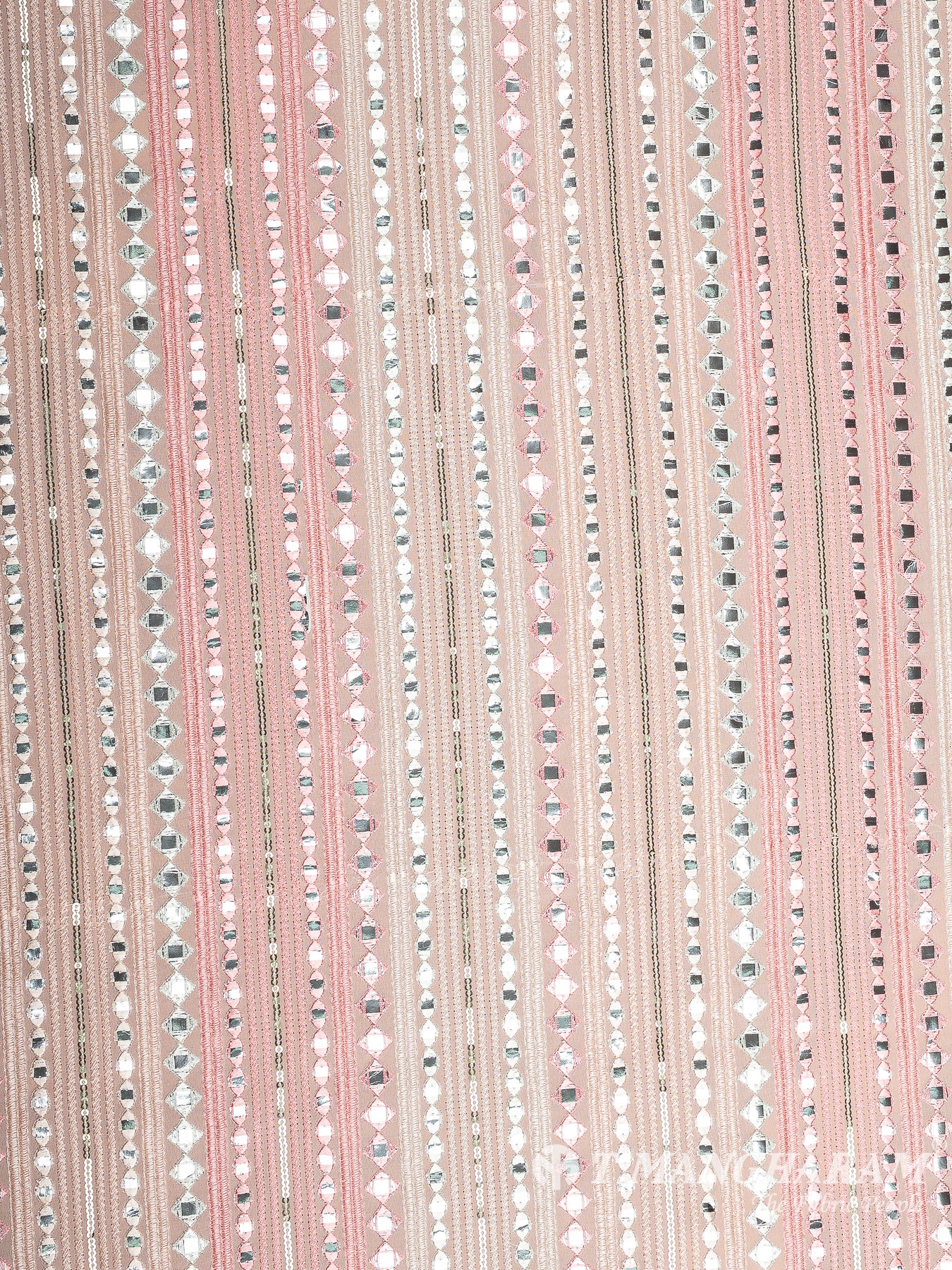 Pink Georgette Fabric - EB8174