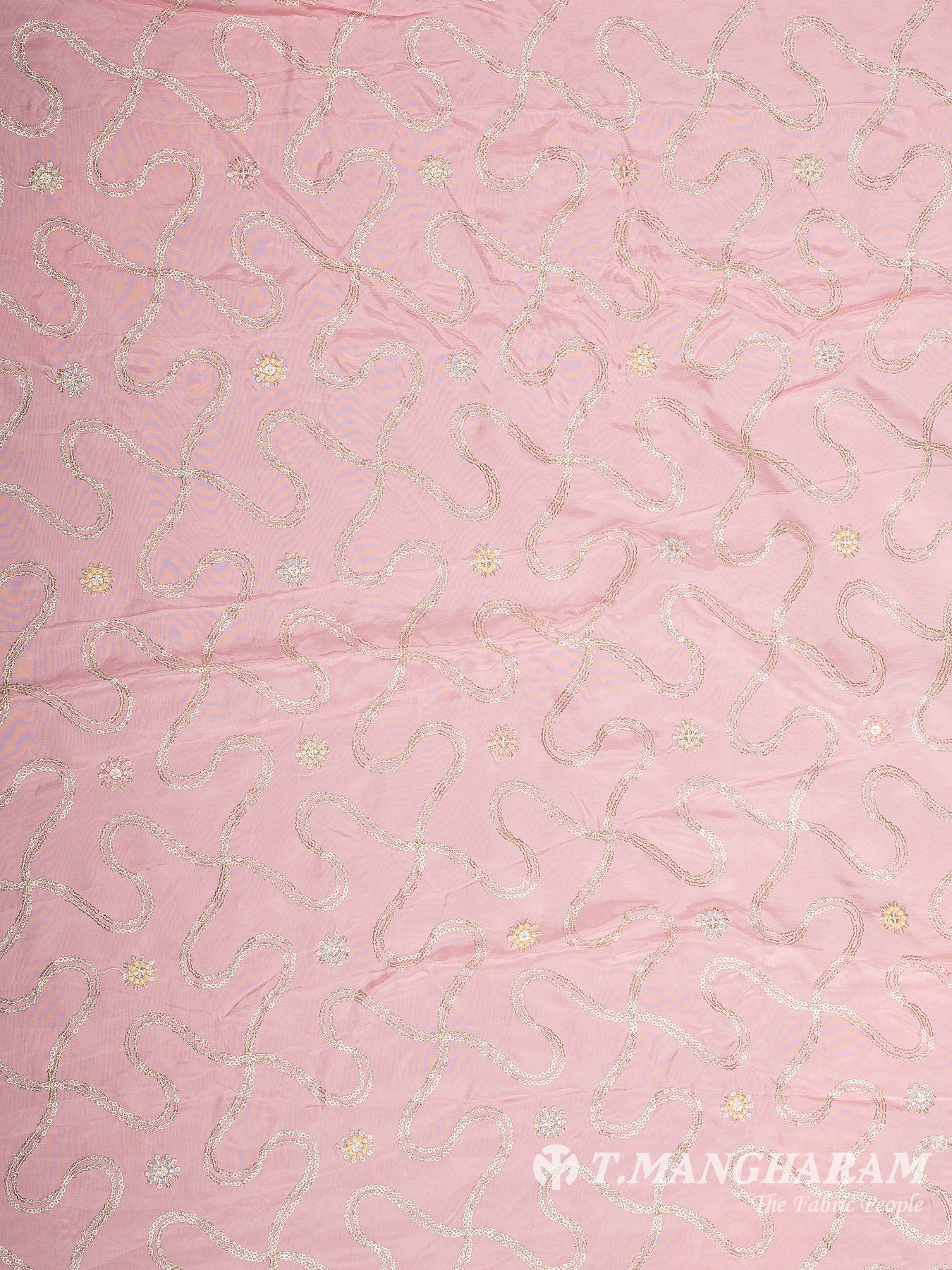 Pink Viscose Crepe Fabric - EB8989