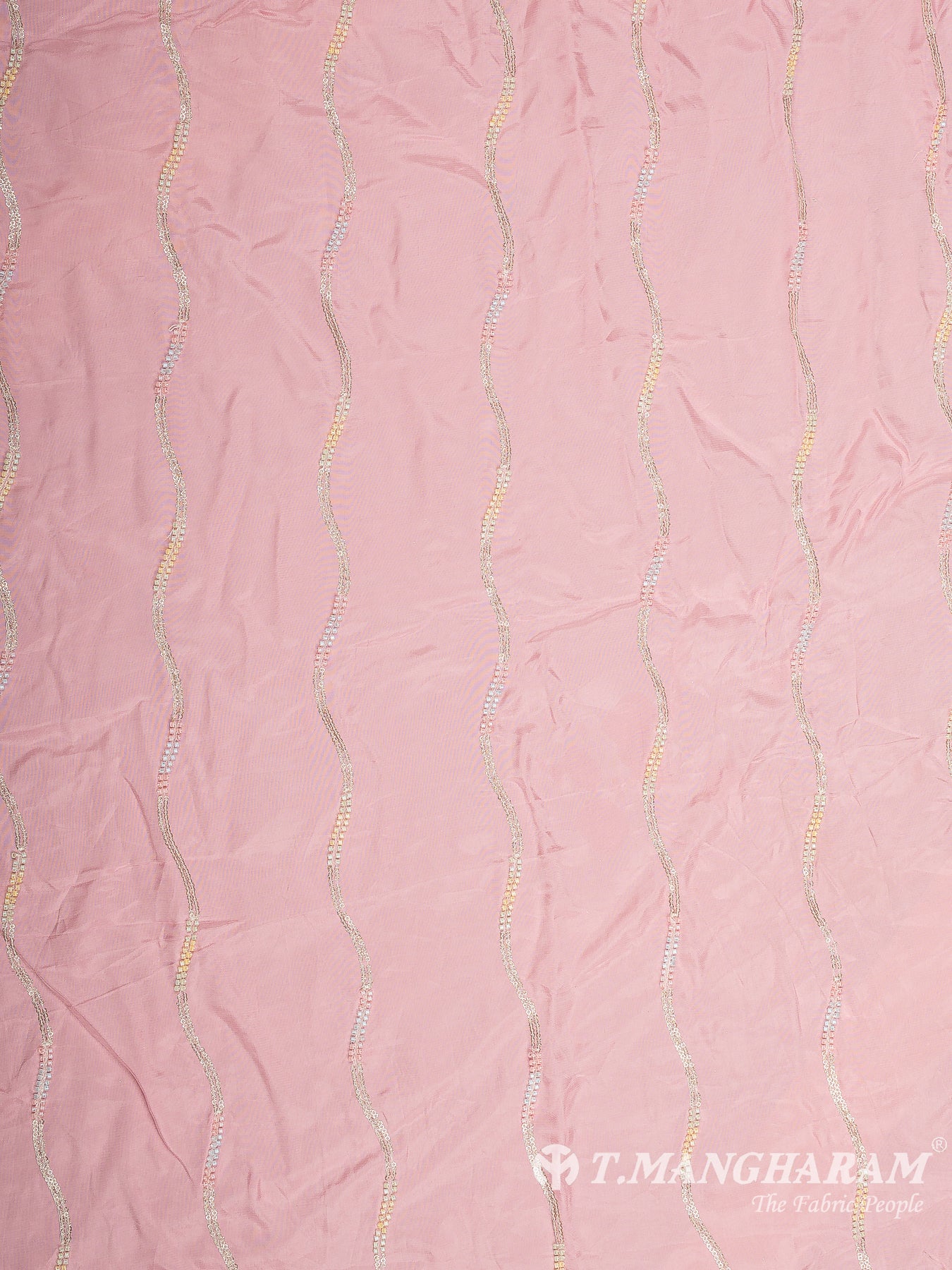 Pink Viscose Crepe Fabric - EB8992