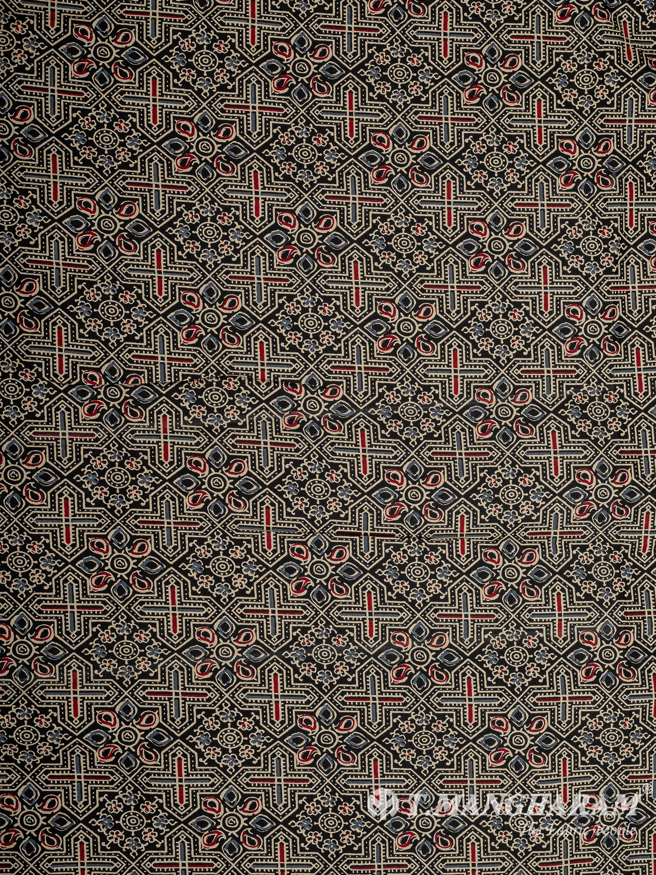 Black Cotton Fabric - EB9051
