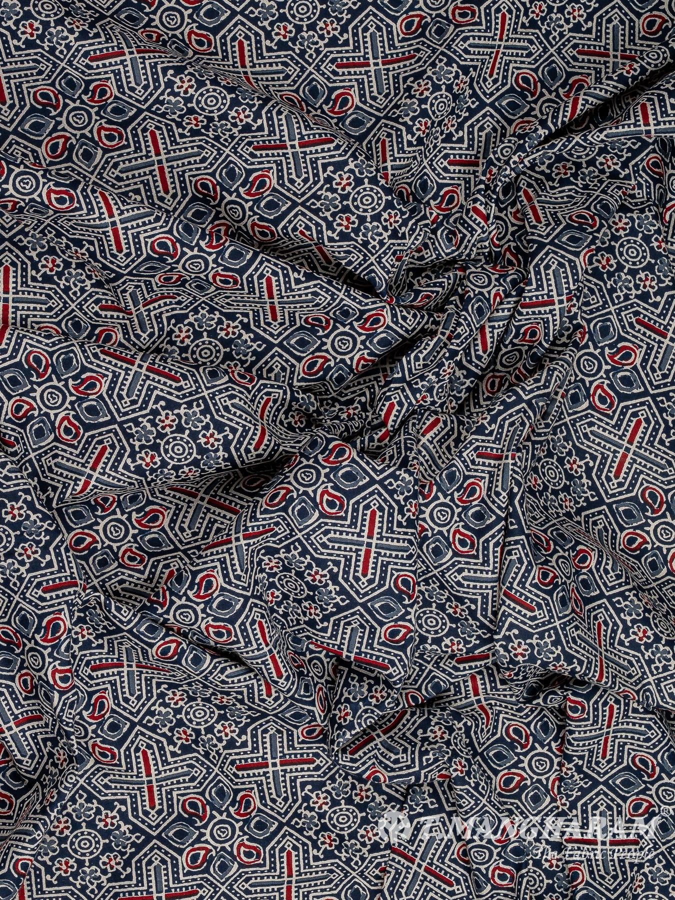 Black Cotton Fabric - EB9050
