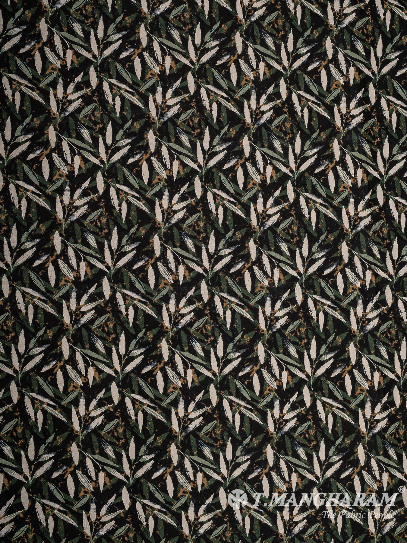 Black Cotton Fabric - EC11991