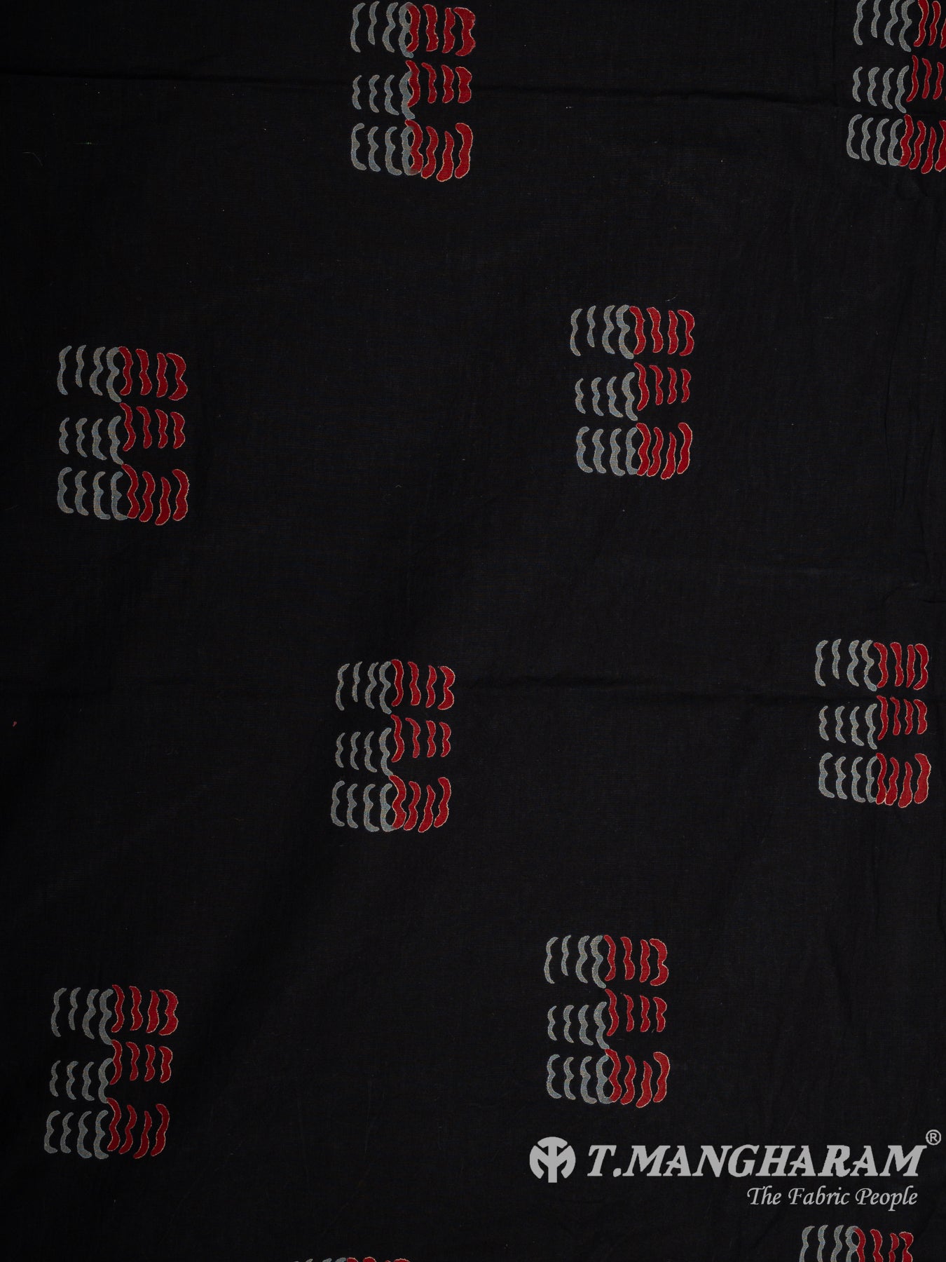 Black Cotton Fabric - EB9139