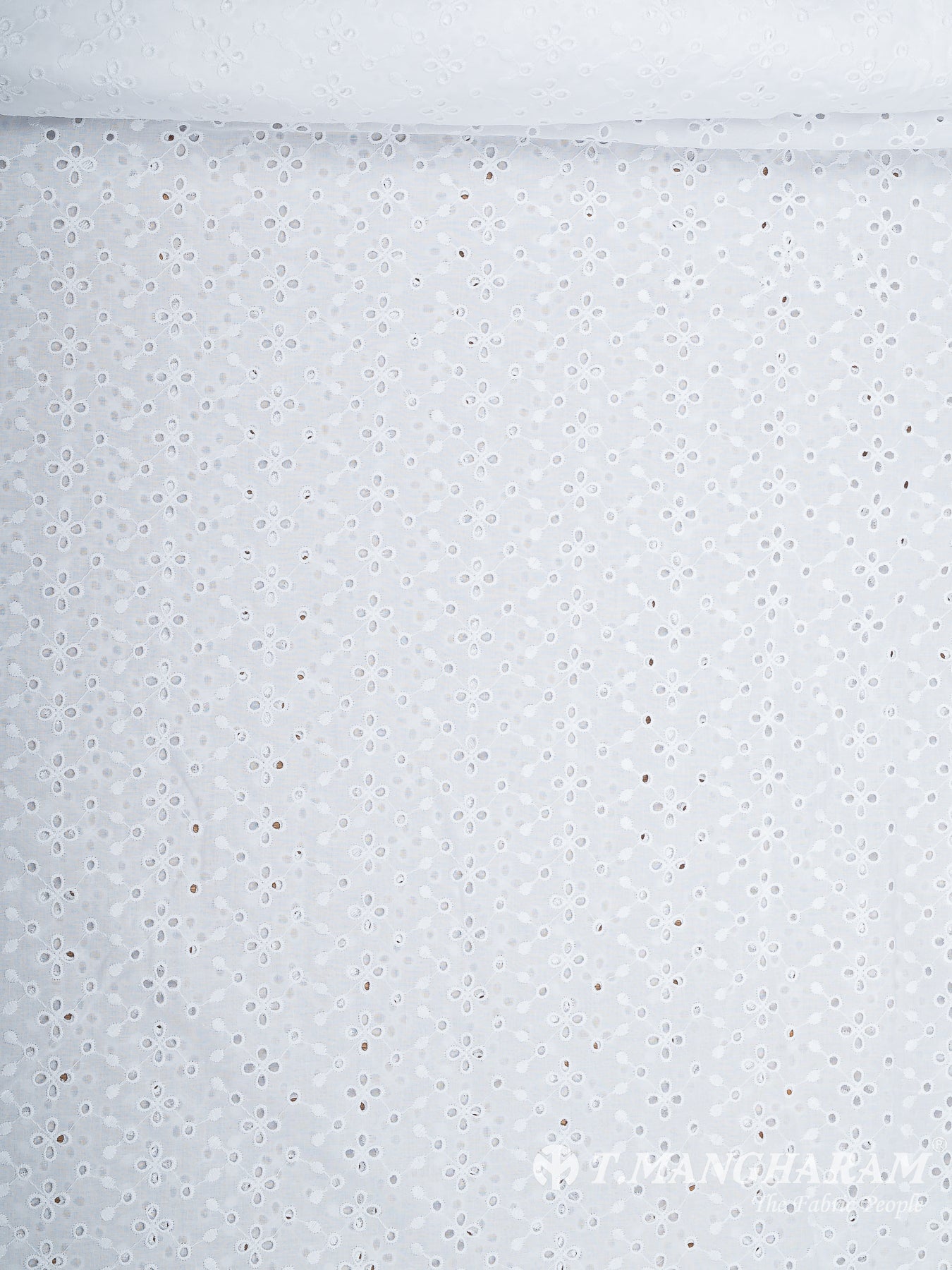 White Hakoba Cotton Fabric - EB9055