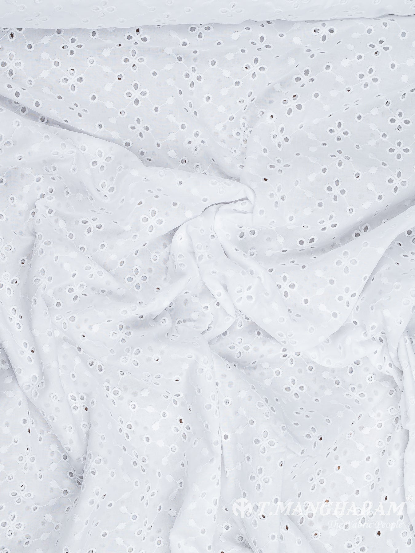 White Hakoba Cotton Fabric - EB9055