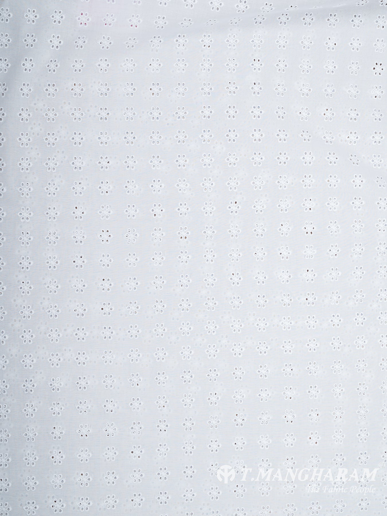 White Hakoba Cotton Fabric - EB9054