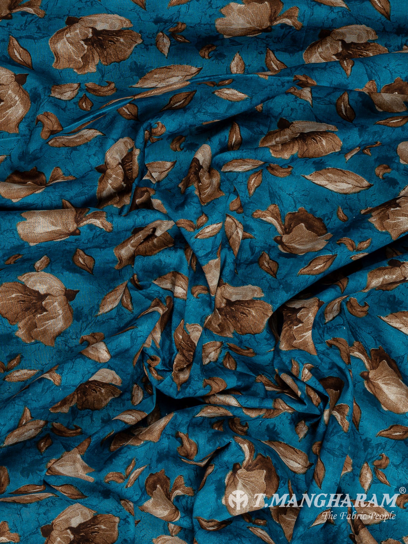 Blue Cotton Fabric - EB9048