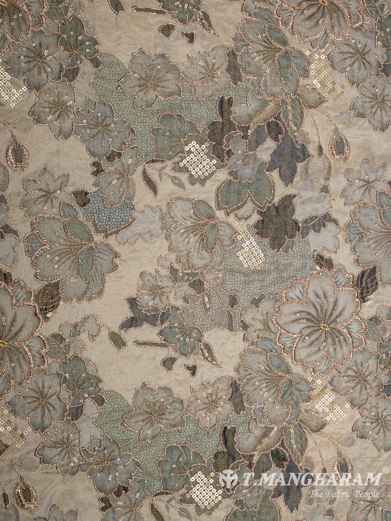 Grey Tissue Fabric - EB89011