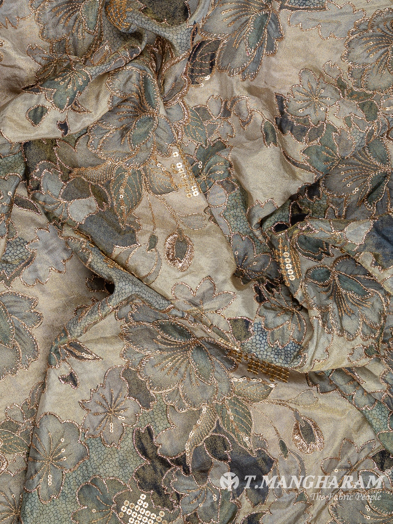 Grey Tissue Fabric - EB89011