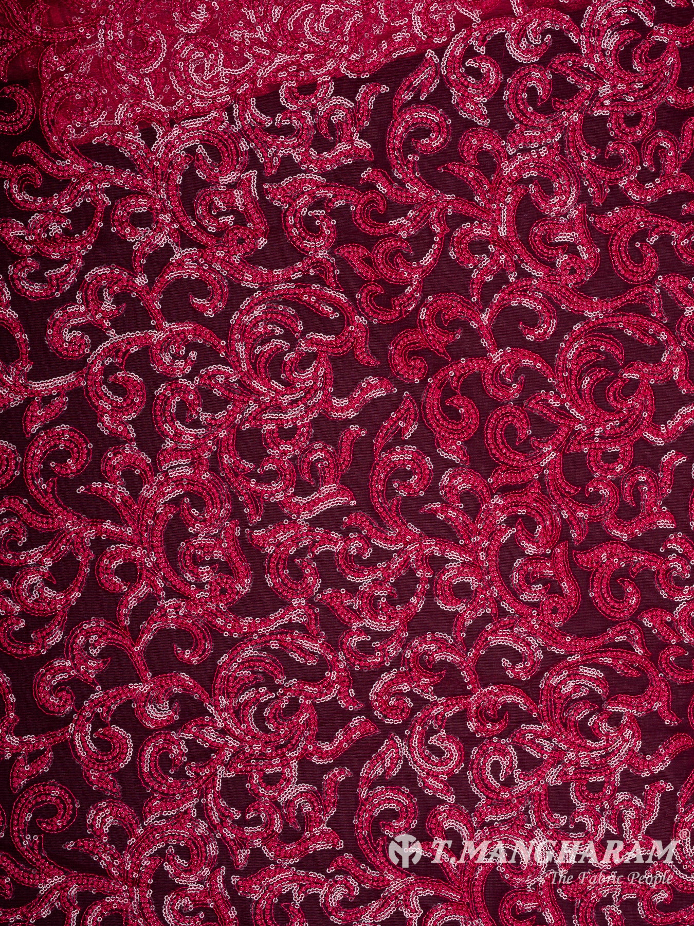 Pink Fancy Net Fabric - EB9031