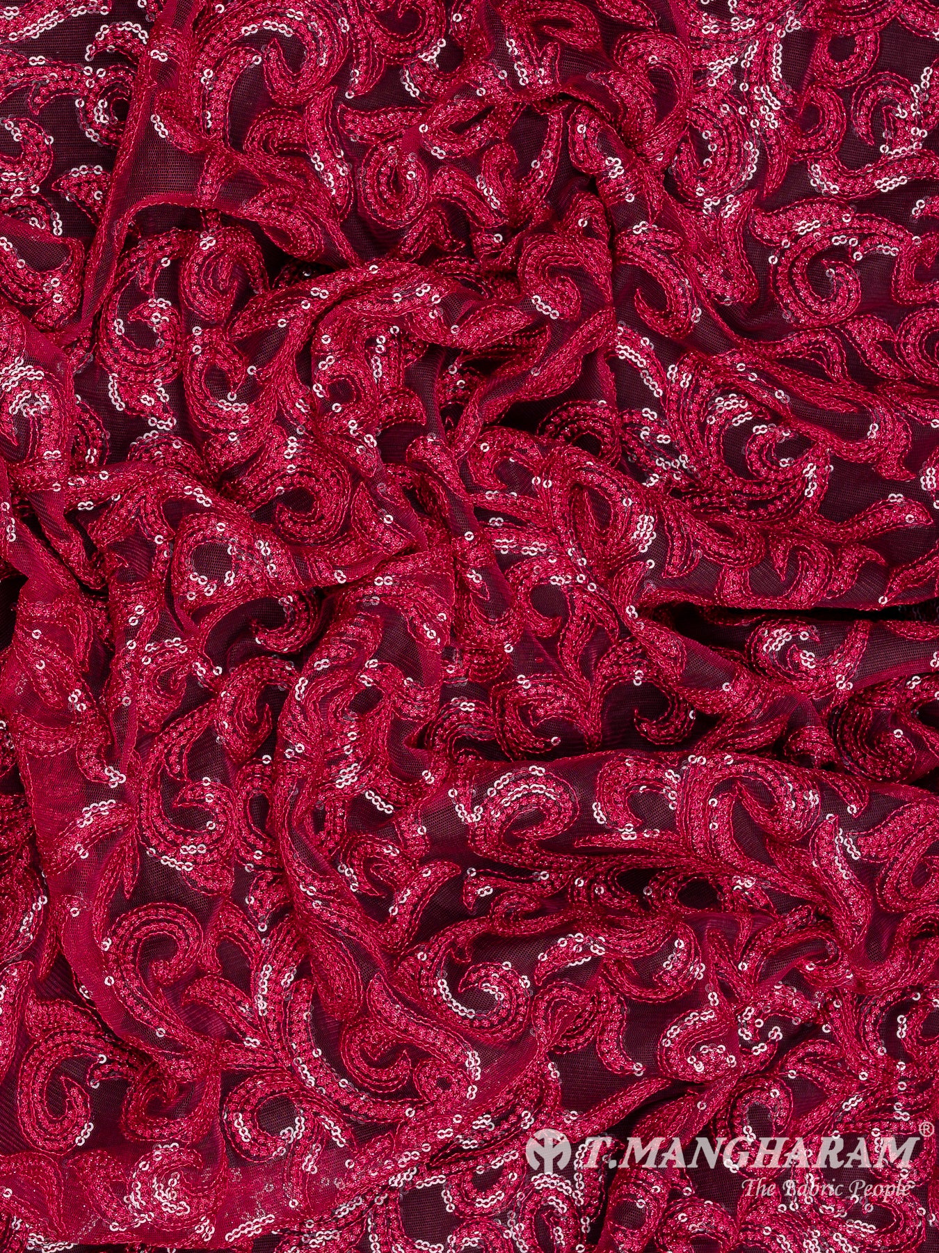 Pink Fancy Net Fabric - EB9031