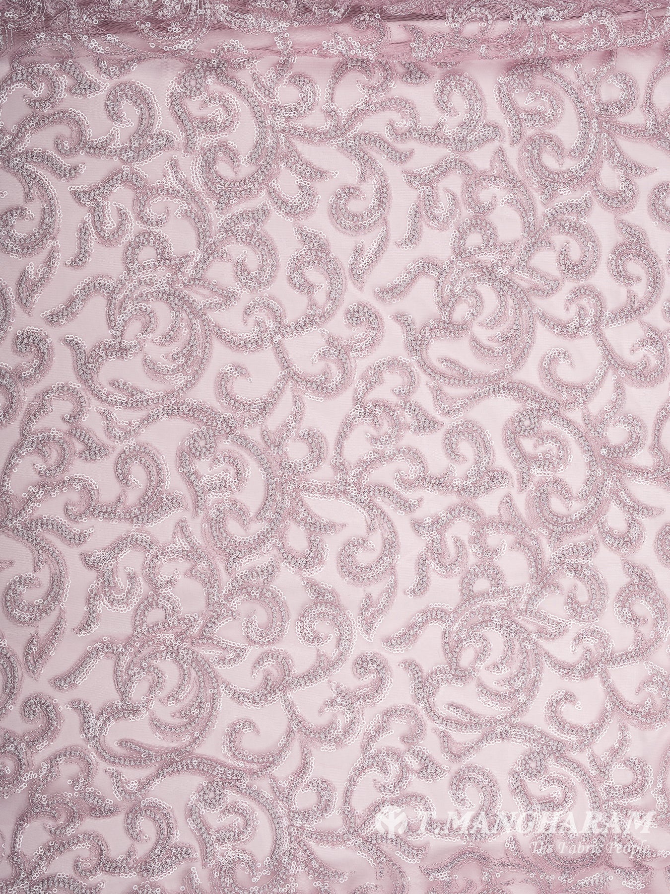 Violet Fancy Net Fabric - EB9027