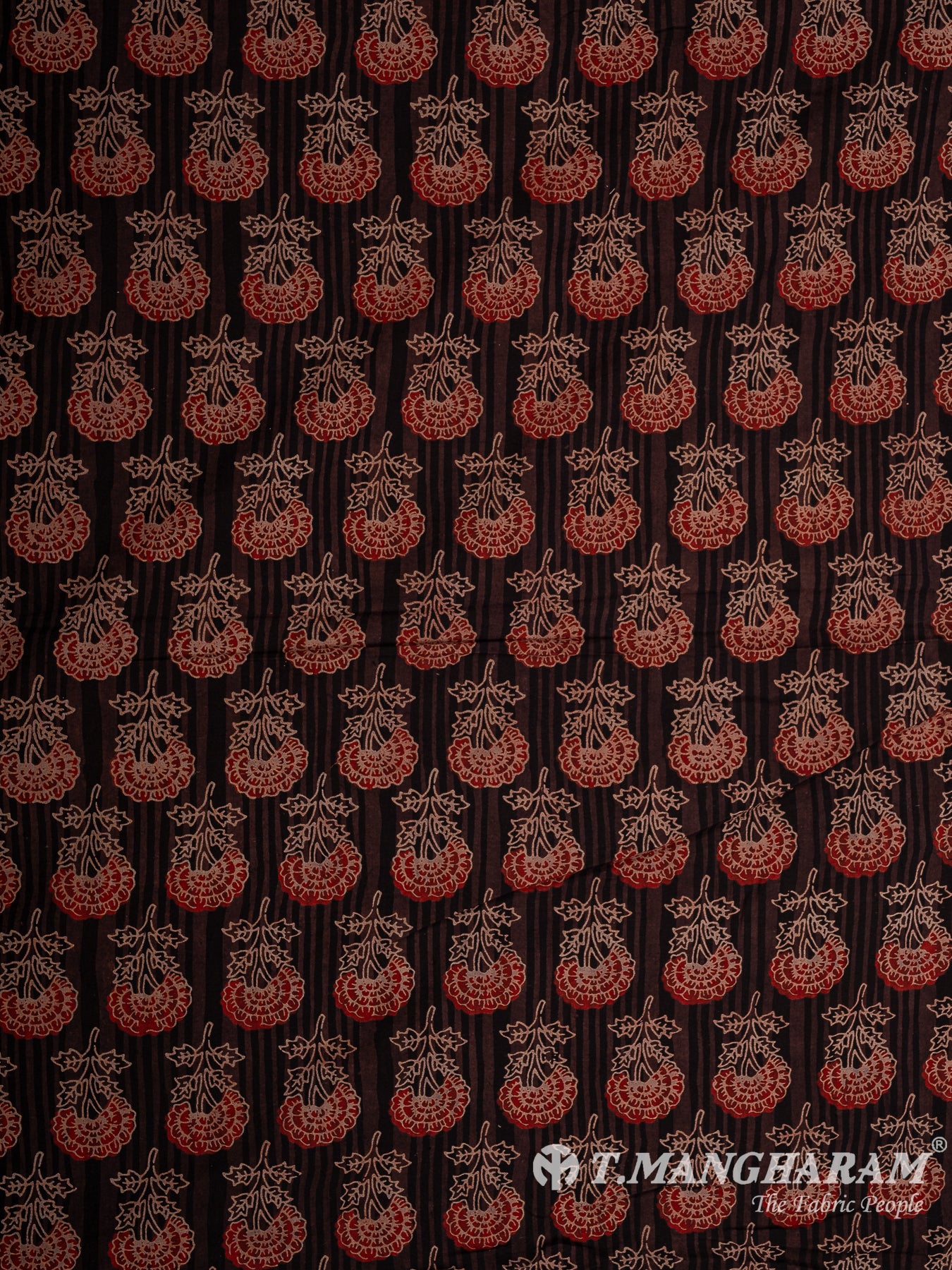 Black Cotton Fabric - EC12082