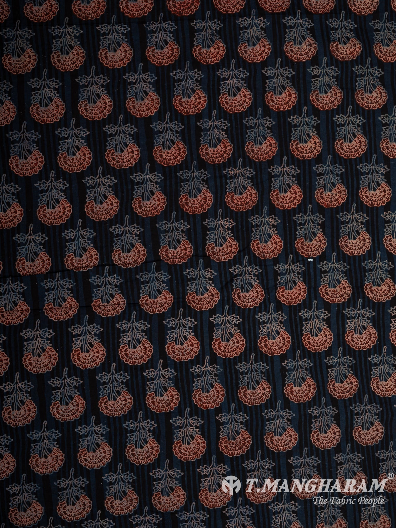 Blue Cotton Fabric - EC12107