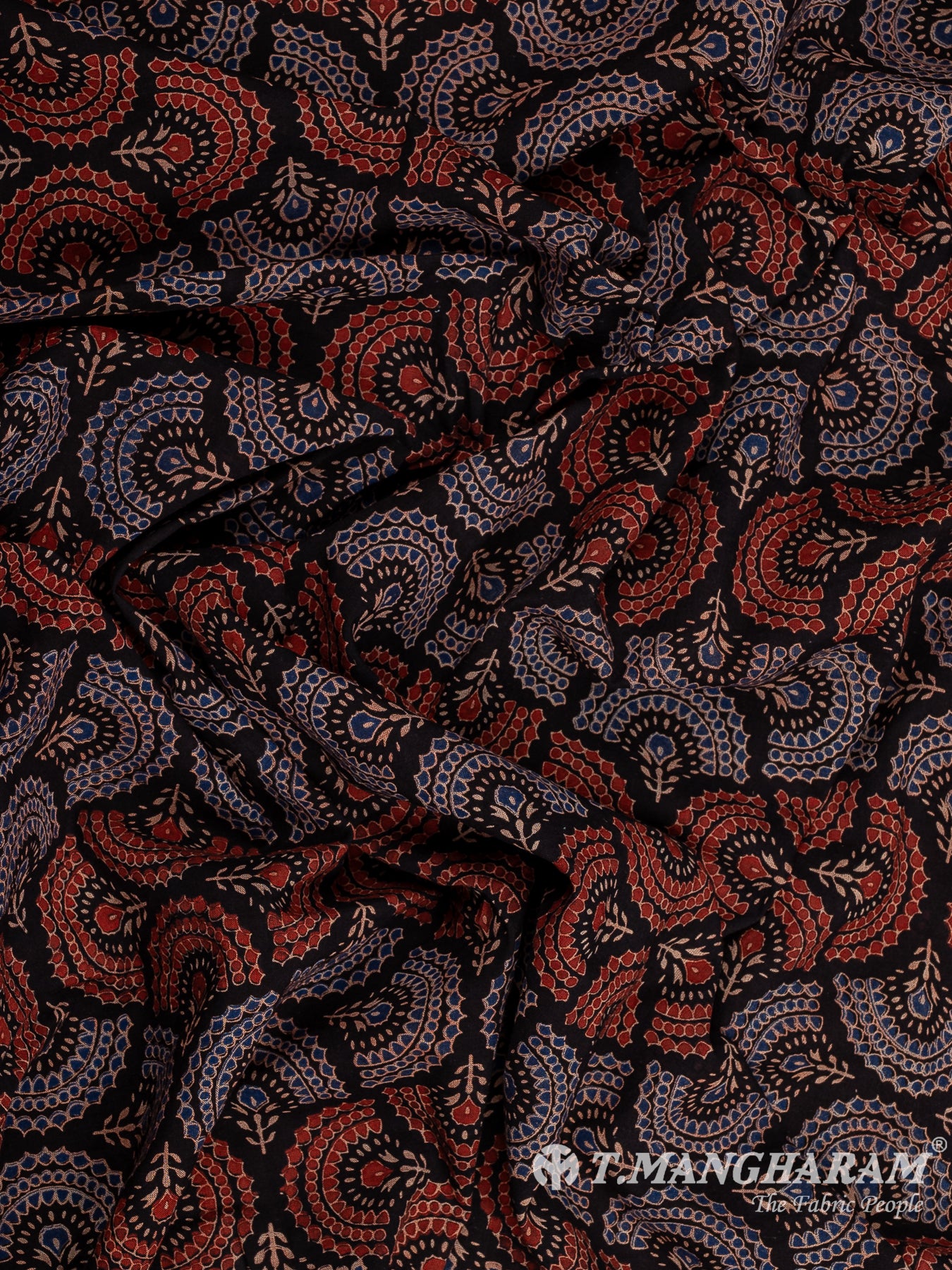 Black Cotton Fabric - EC12087