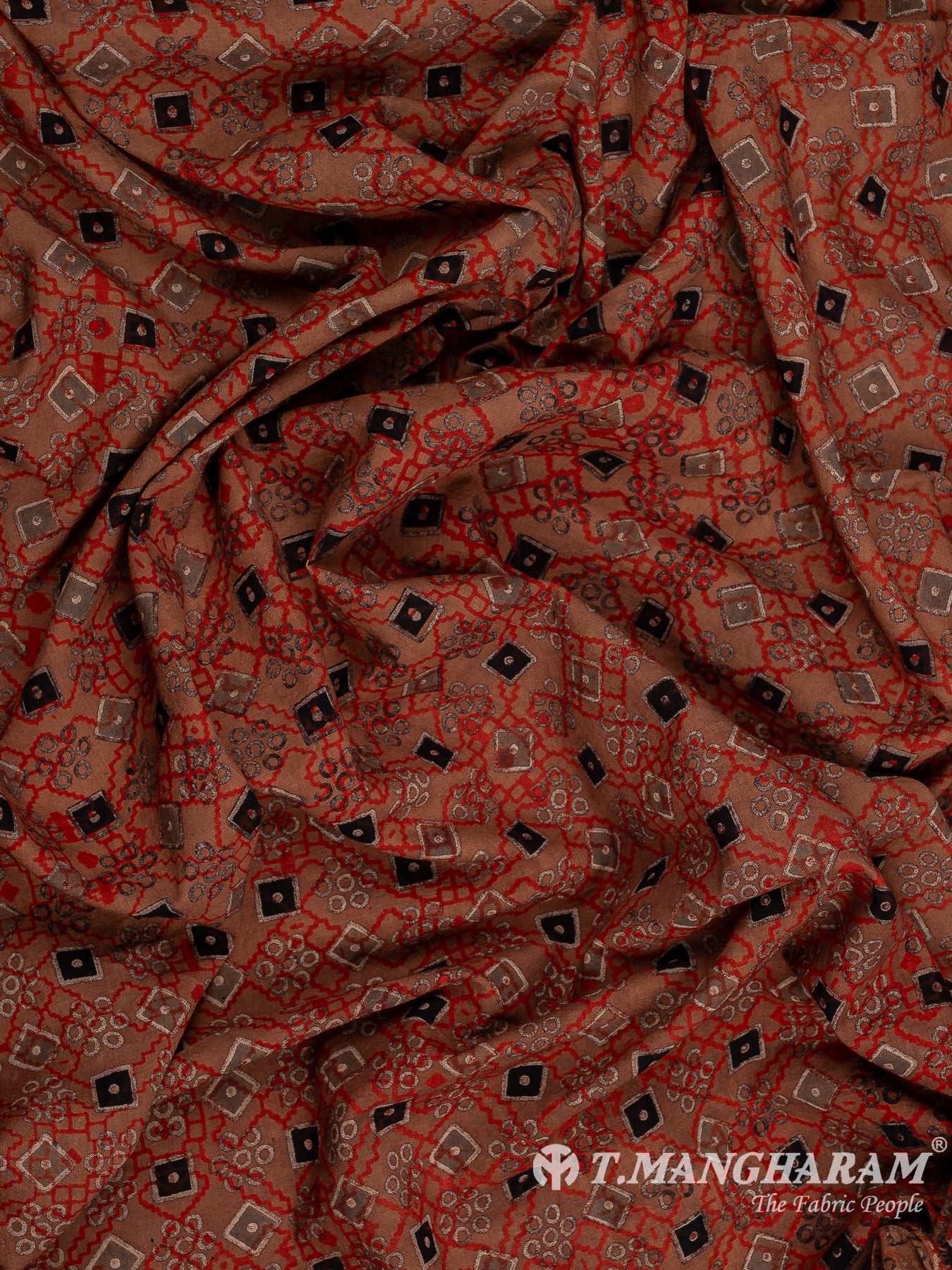 Beige Cotton Fabric - EC12103