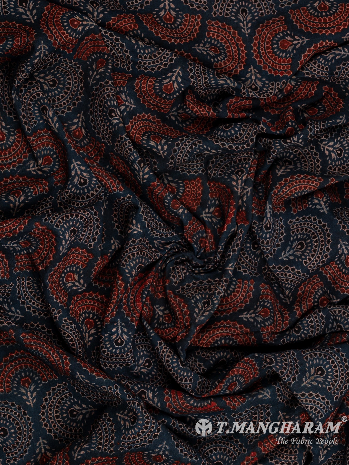 Black Cotton Fabric - EC12088