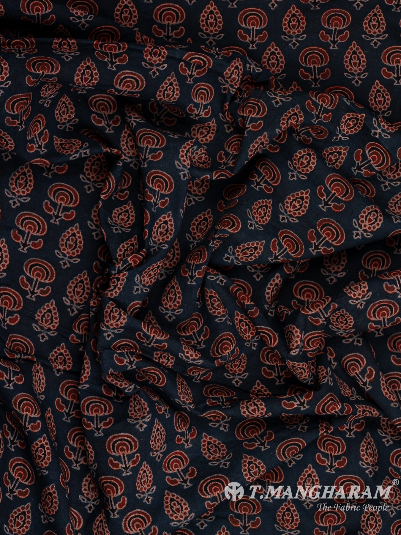Blue Cotton Fabric - EC12104