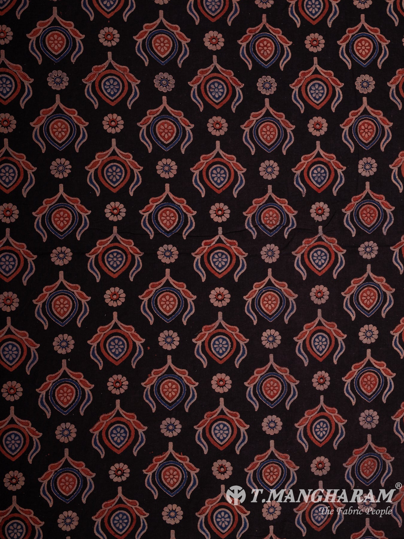 Black Cotton Fabric - EC12089