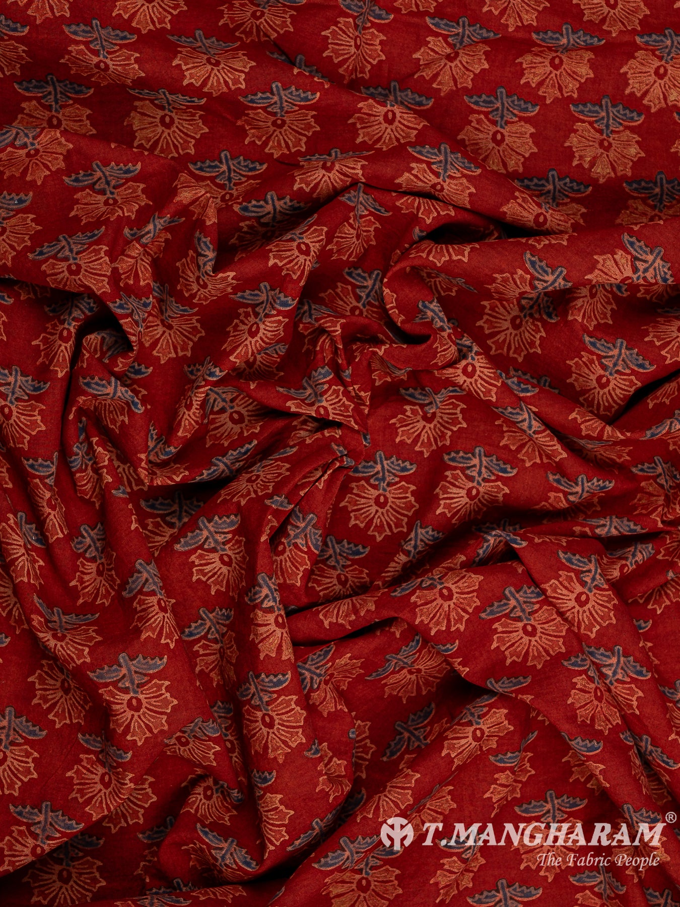 Red Cotton Fabric - EC12101