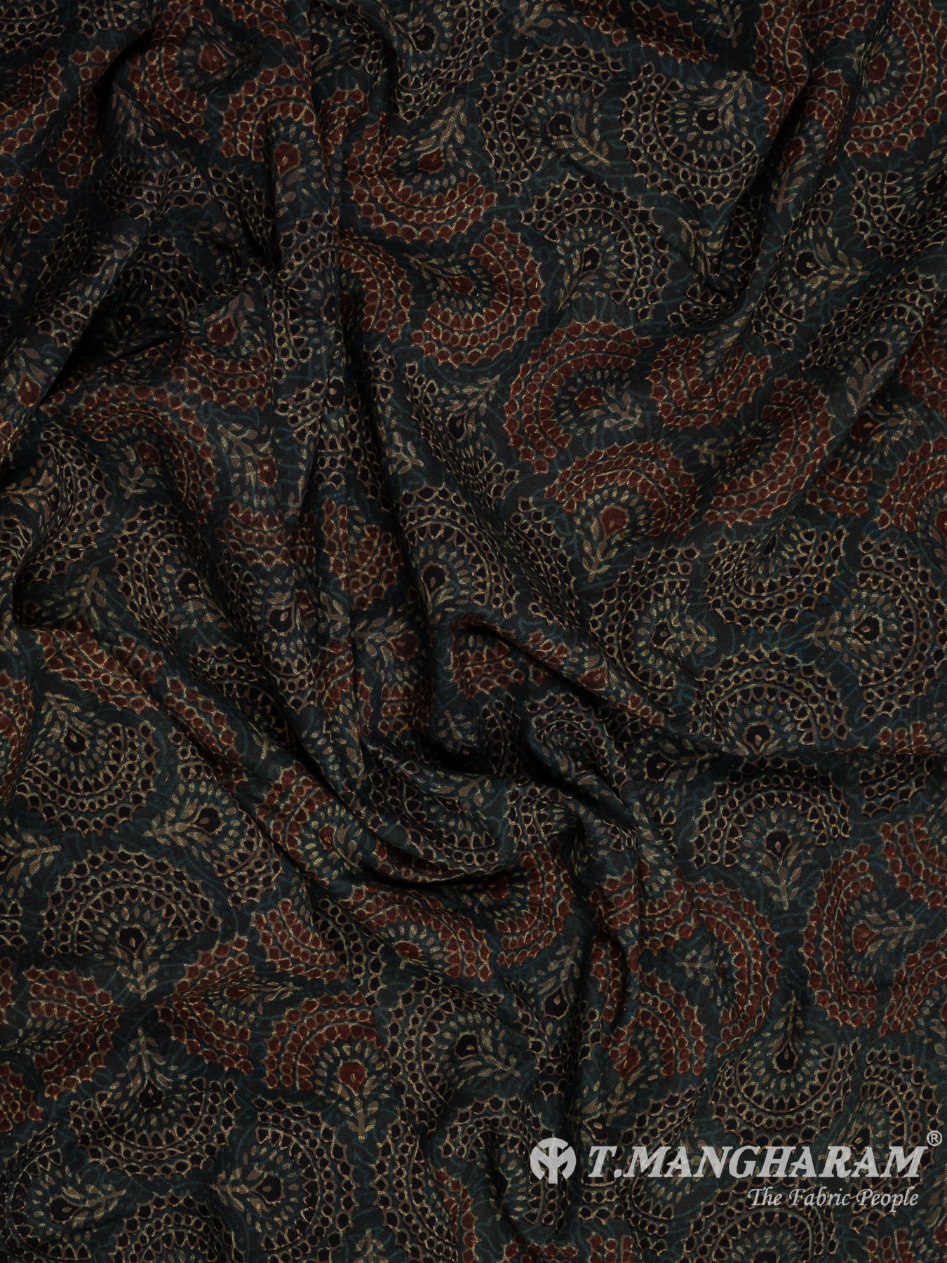 Blue Cotton Fabric - EC12109