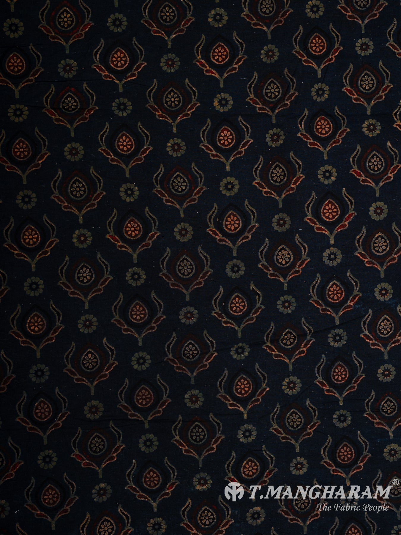 Blue Cotton Fabric - EC12094