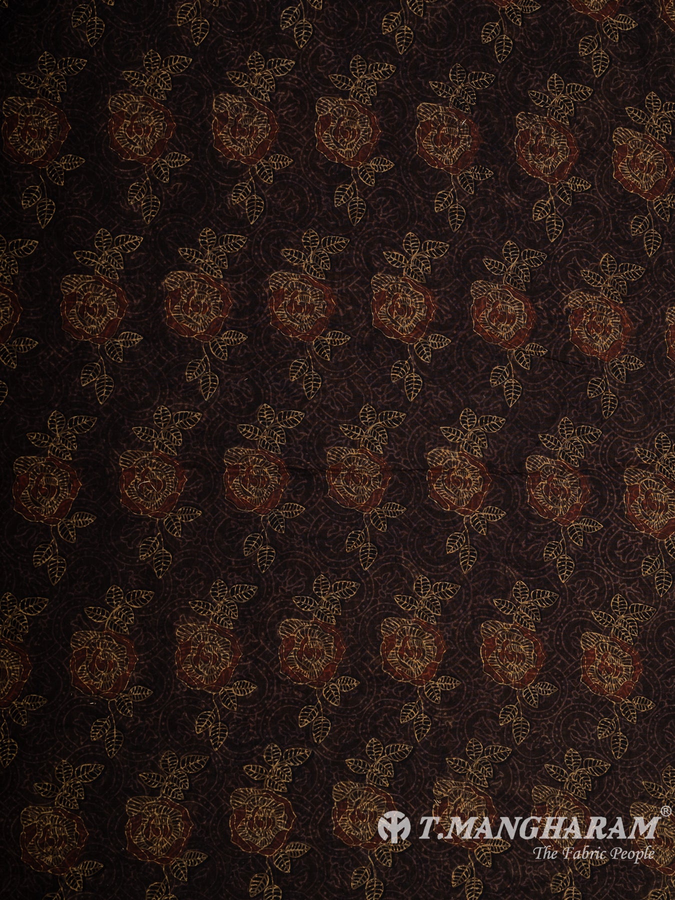 Black Cotton Fabric - EC12106