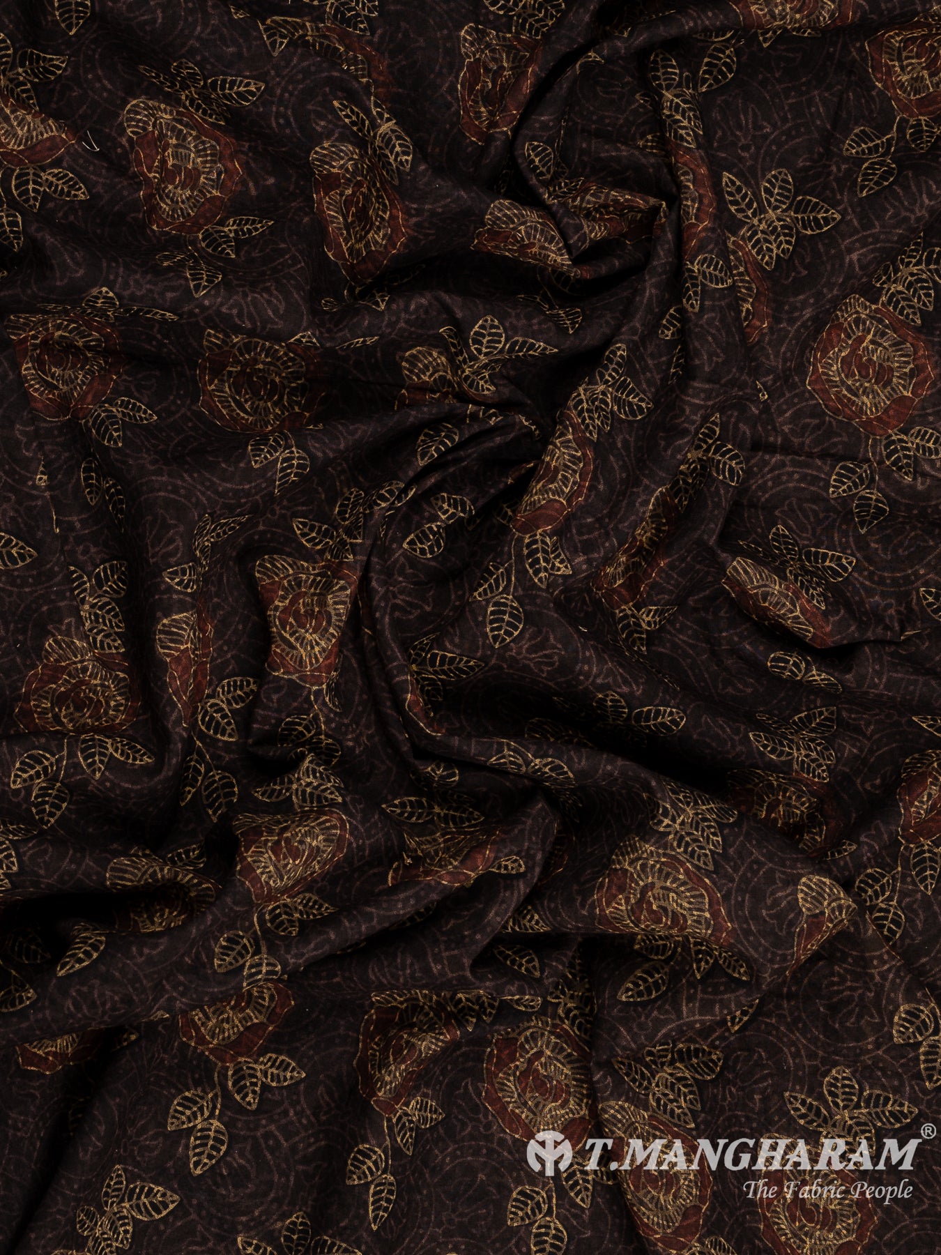 Black Cotton Fabric - EC12106
