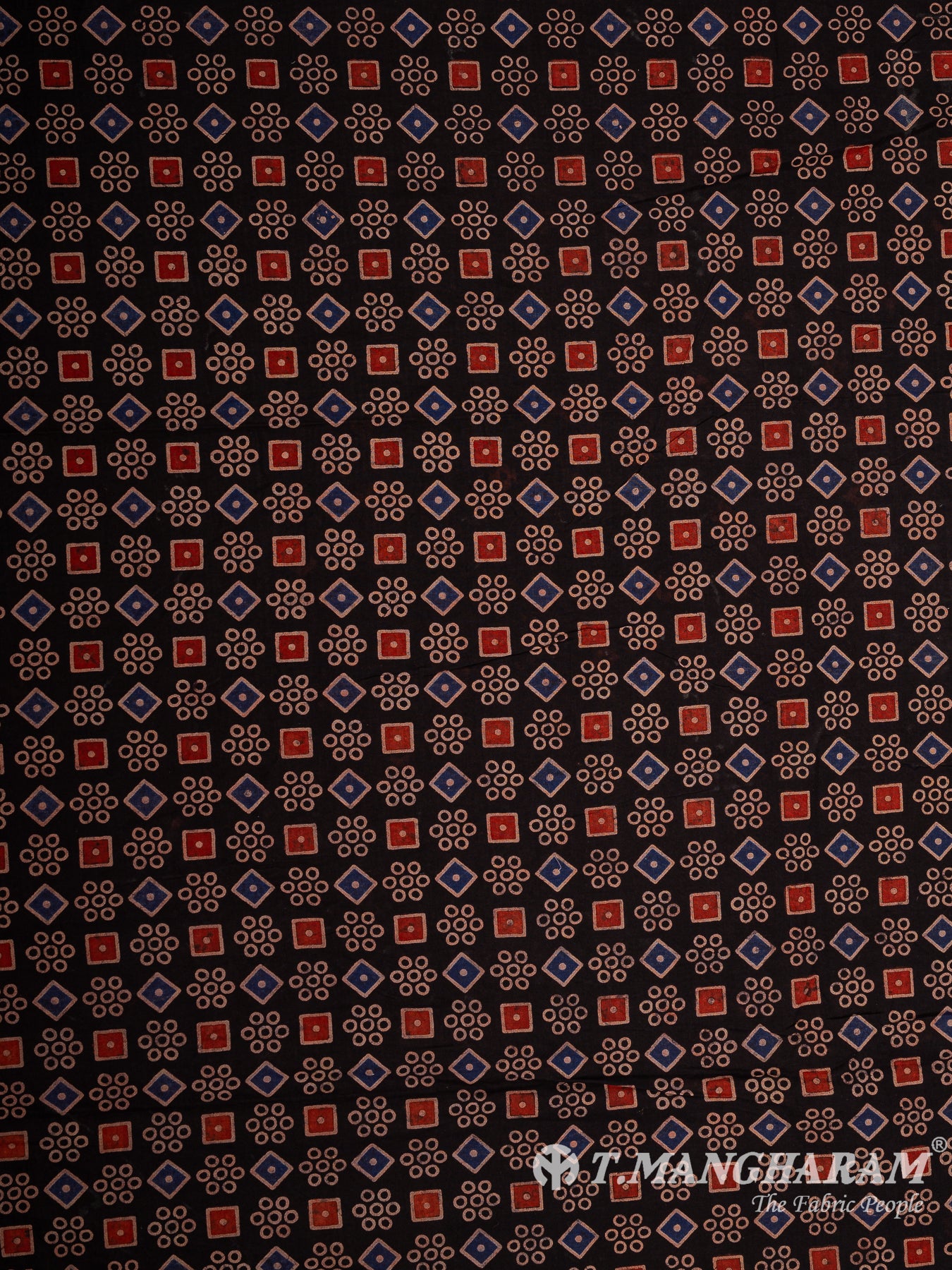 Black Cotton Fabric - EC12095