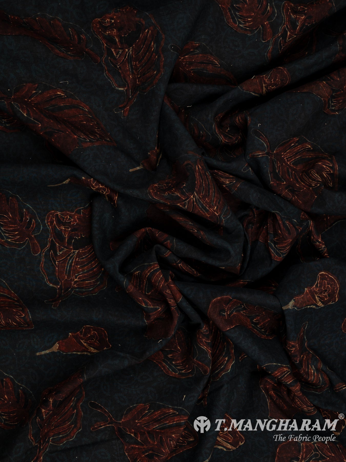 Blue Cotton Fabric - EC12091
