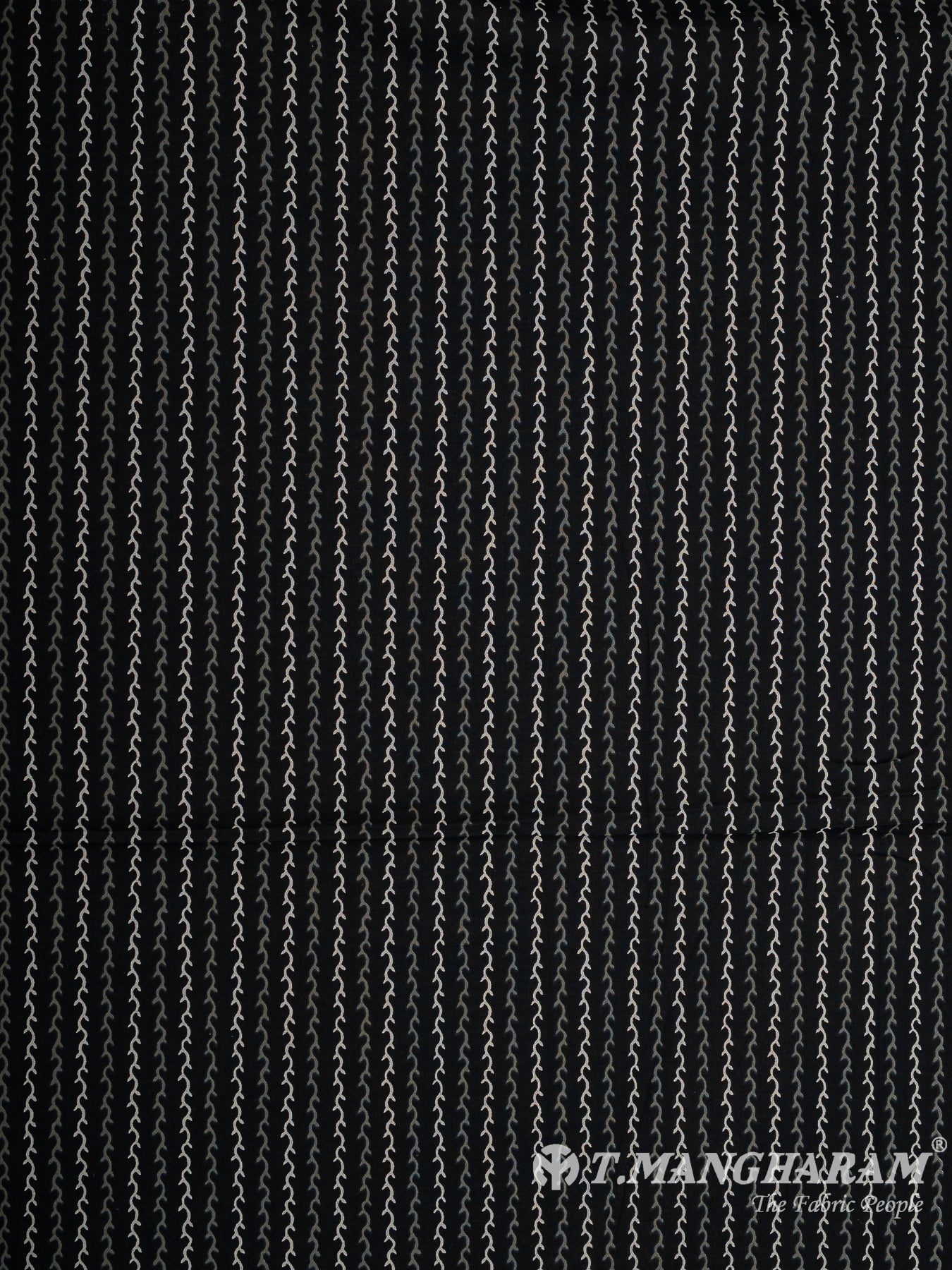 Black Cotton Fabric - EC12124