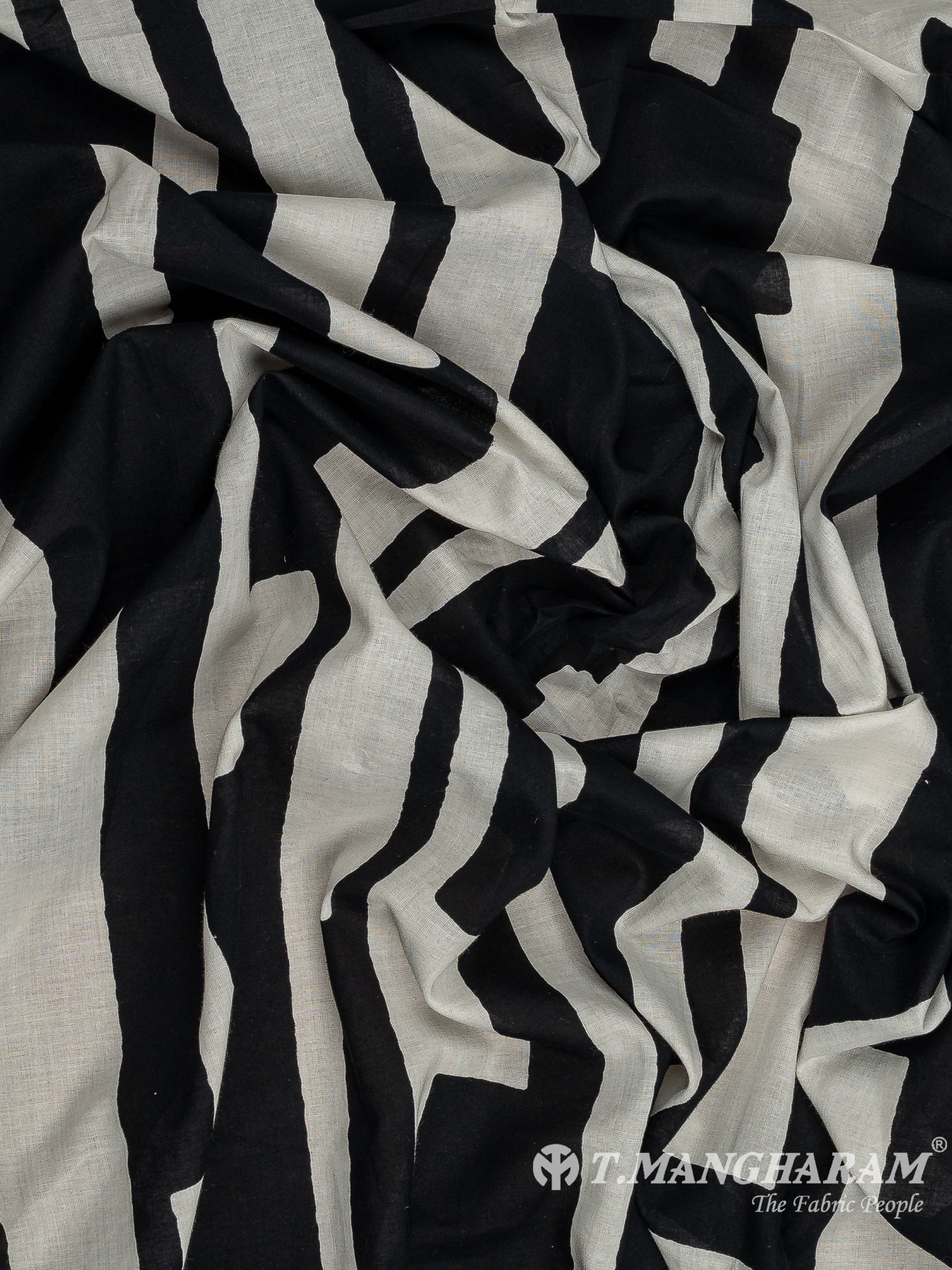 White Cotton Fabric - EC12131
