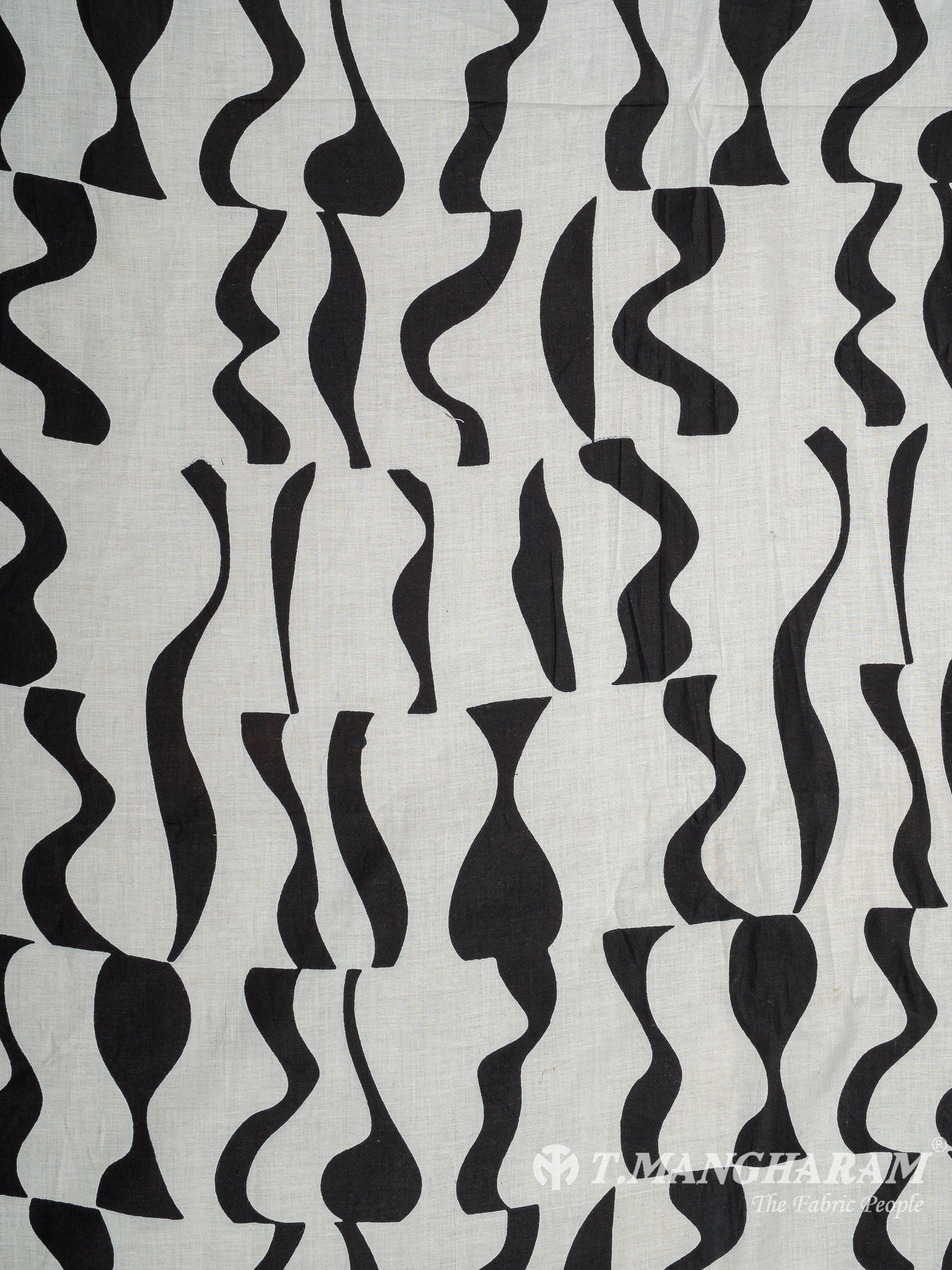 White Cotton Fabric - EC12114