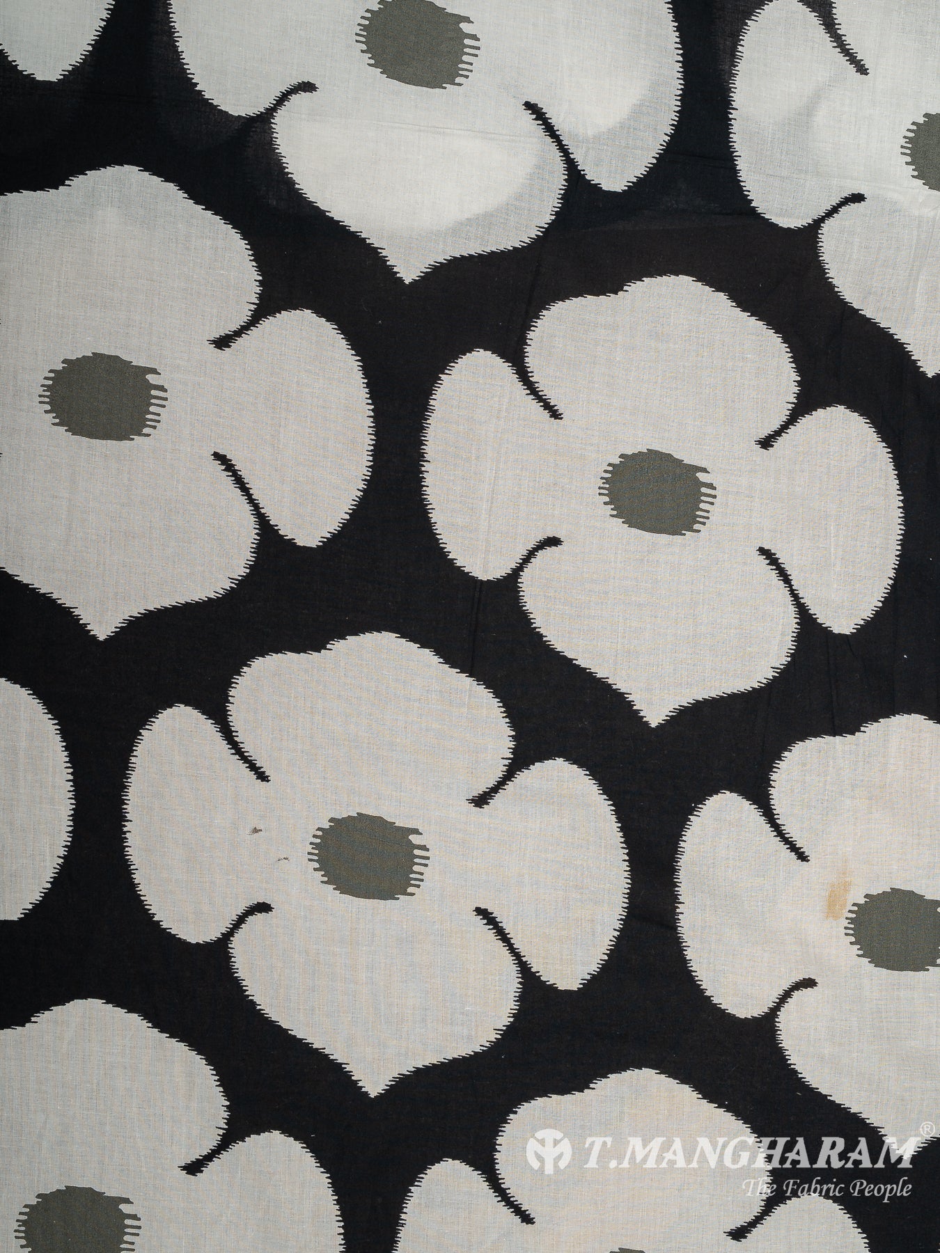 Black Cotton Fabric - EC12128