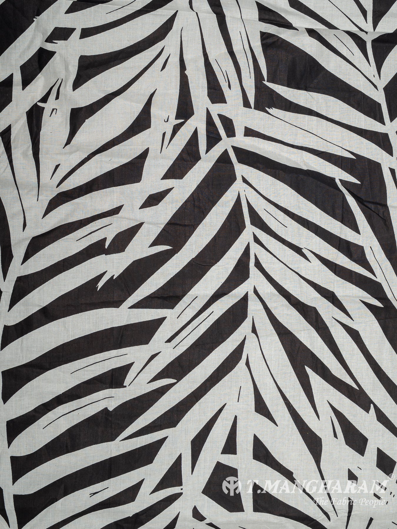 White Cotton Fabric - EC12115