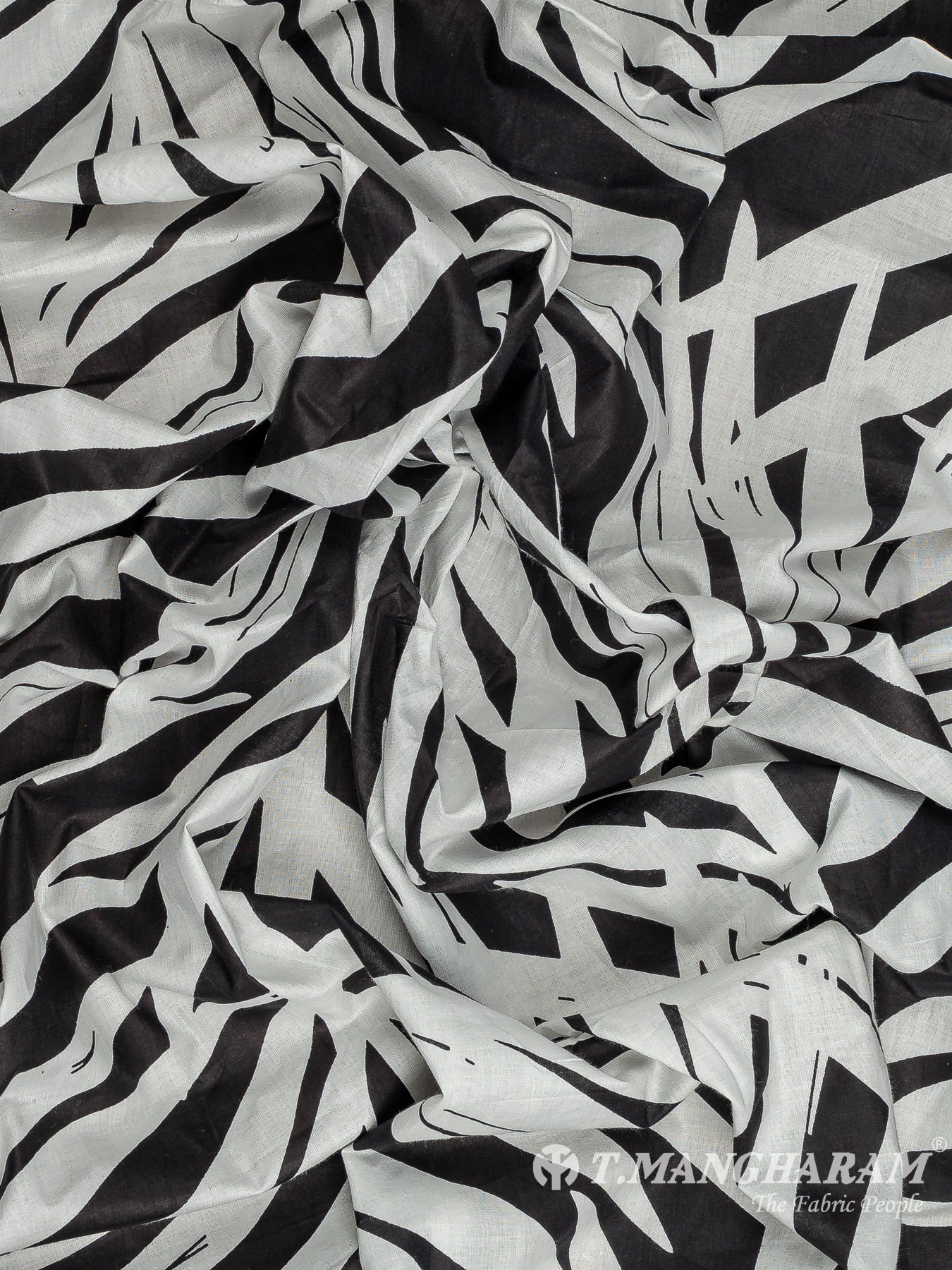 White Cotton Fabric - EC12115